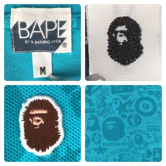 Bape × Nigo BAPE LOGO polo shirt BAPESTA General a bathing ape NIGO Size US M / EU 48-50 / 2 - 5 Thumbnail