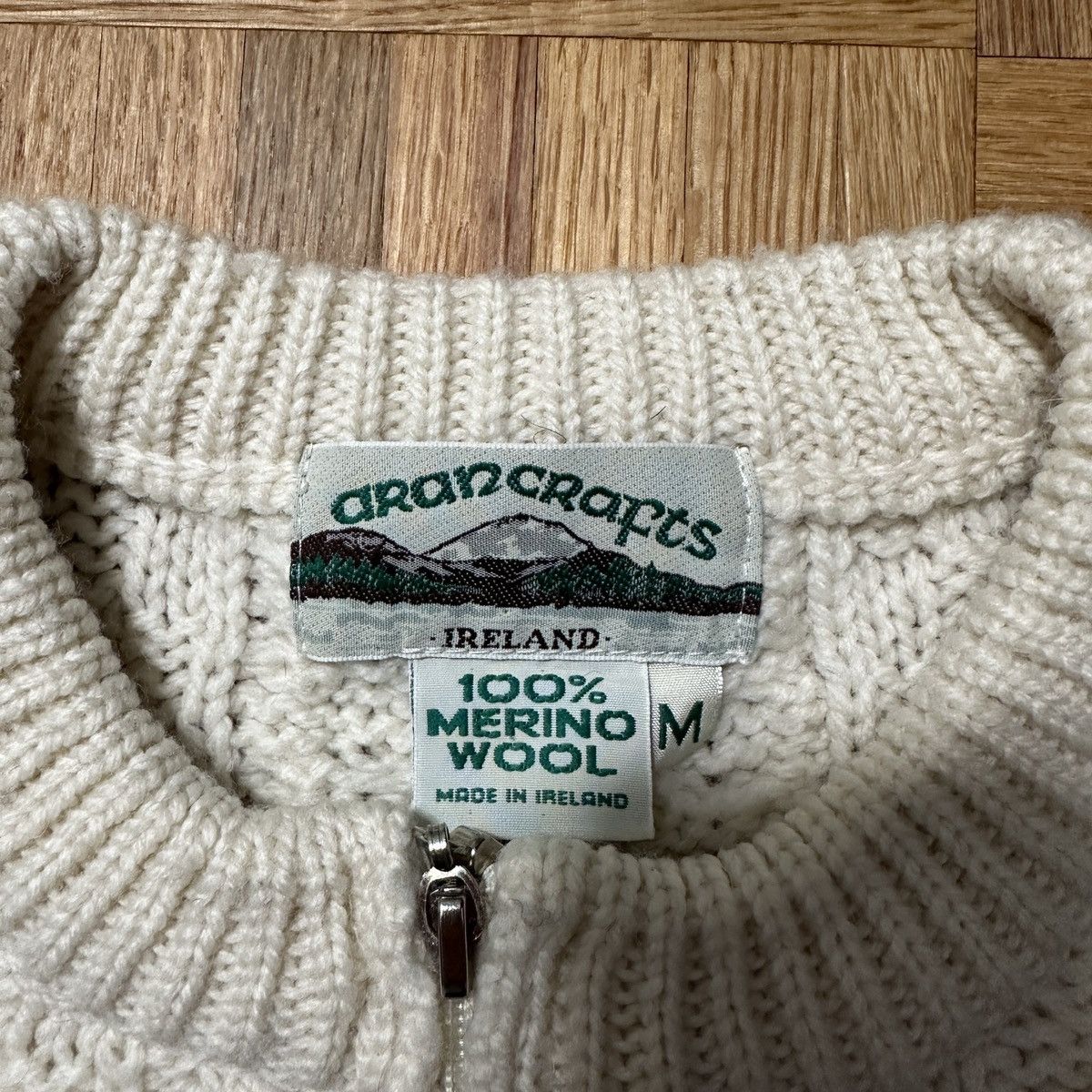 Aran Crafts Vintage Aran Crafts Merino wool sweater vest Size US M / EU 48-50 / 2 - 4 Thumbnail
