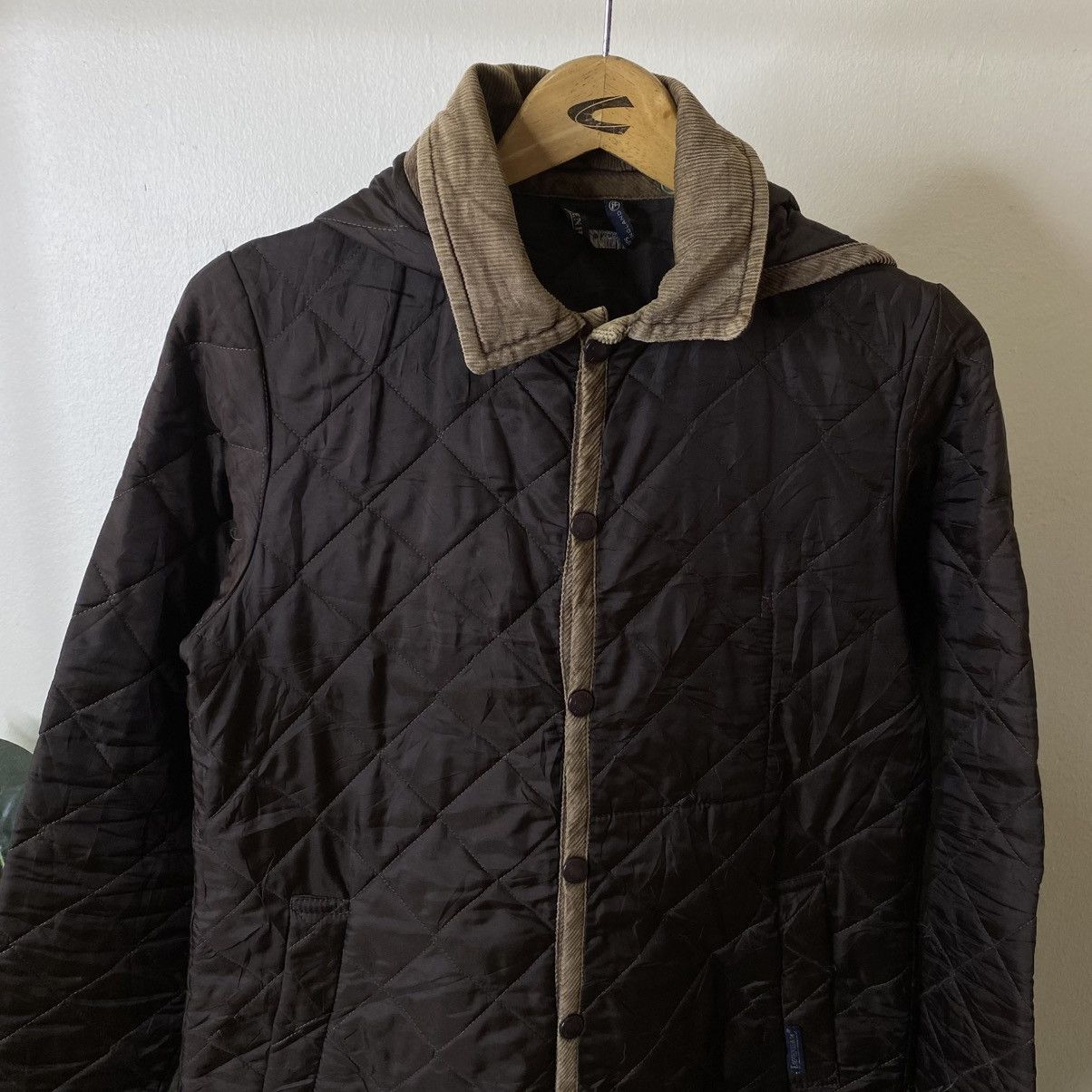 Lavenham Lavenham Brown Quilted Long Jacket Size US M / EU 48-50 / 2 - 2 Thumbnail