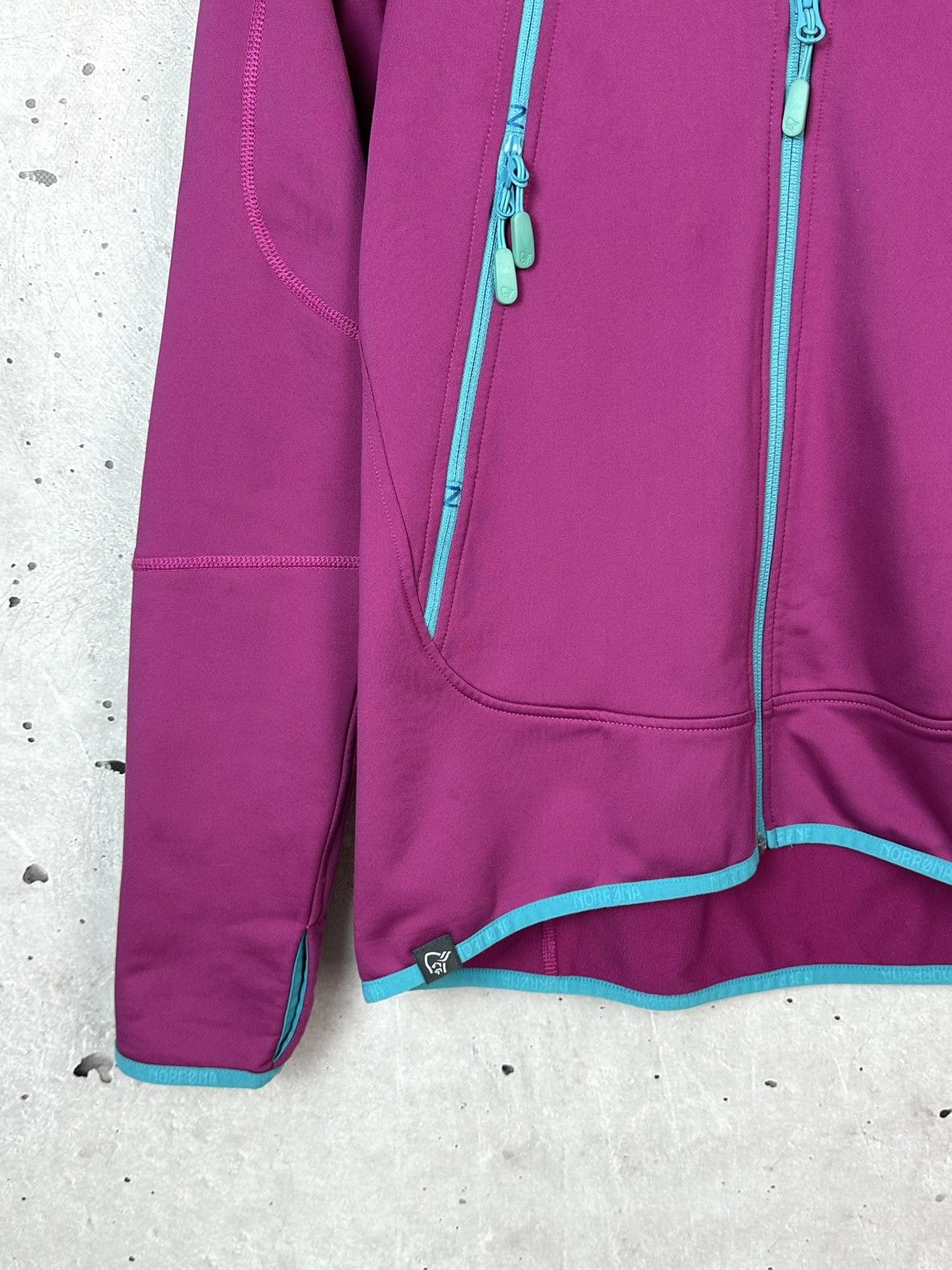 Norrona Norrona Narvik Warm2 Stretch Pink Zip Fleece Women’s Jacket Size XS / US 0-2 / IT 36-38 - 5 Thumbnail