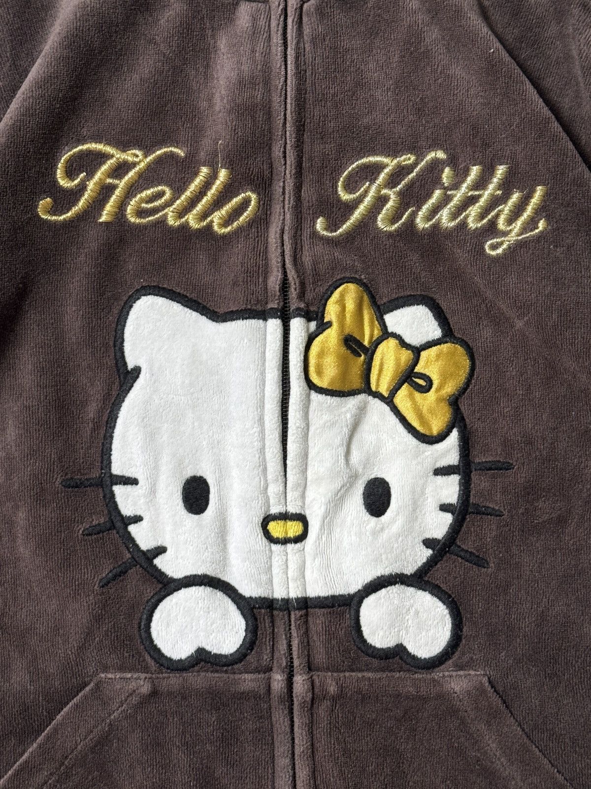 Cartoon Network VINTAGE VELOUR 2000s HELO KITTY TRACKSUIT Size S / US 4 / IT 40 - 3 Thumbnail