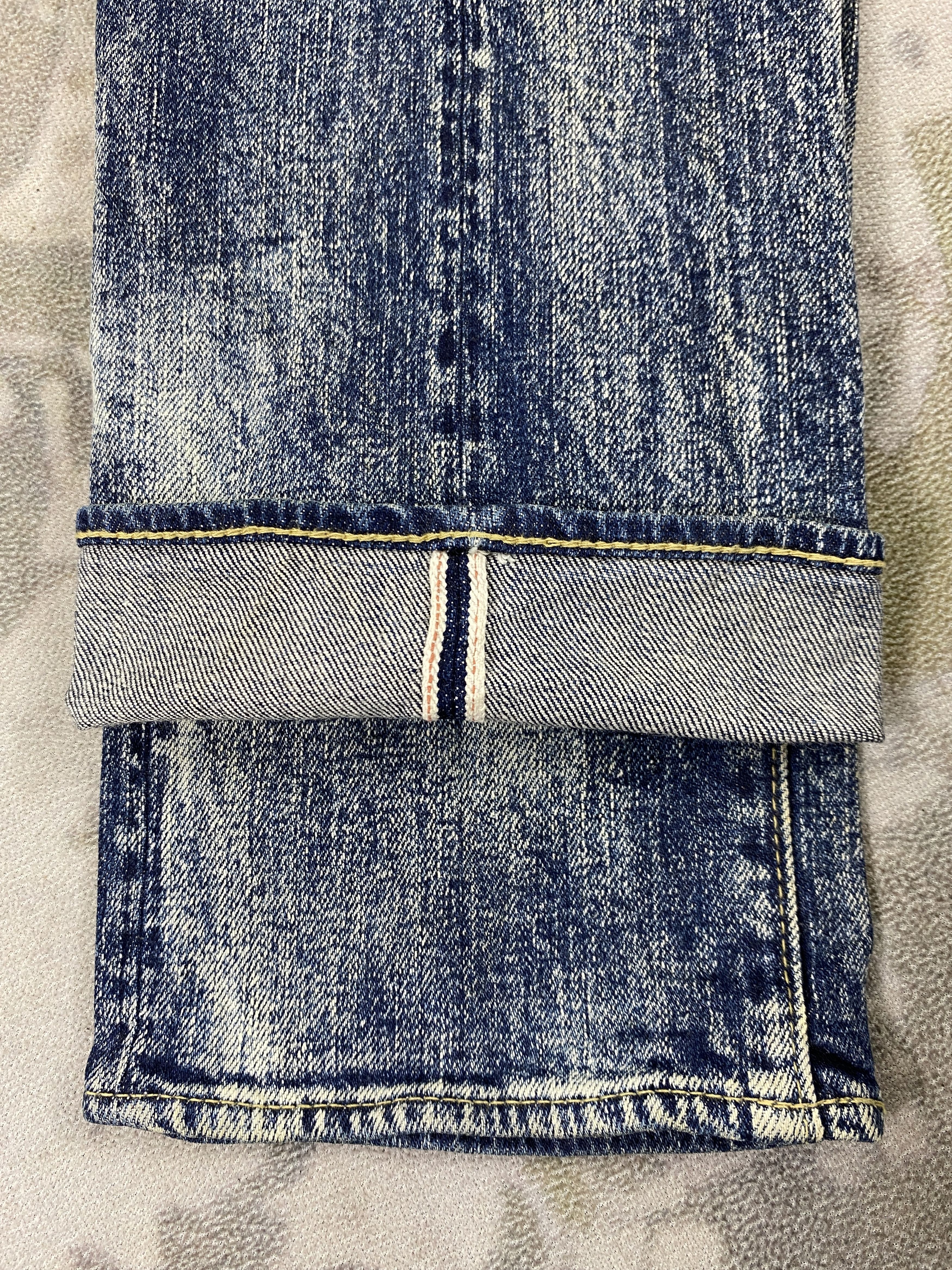 Kapital Redline Go To Hollywood KAPITAL STYLE 31x33 Denim-JN3782 Size US 31 - 14 Thumbnail
