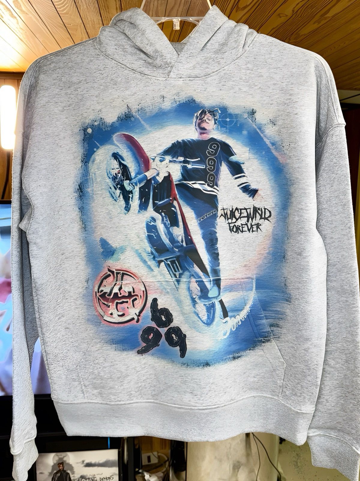 Other Custom Lost Hill 999 Club Juice Wrld Party Never Ends Hoodie Size US S / EU 44-46 / 1 - 2 Thumbnail