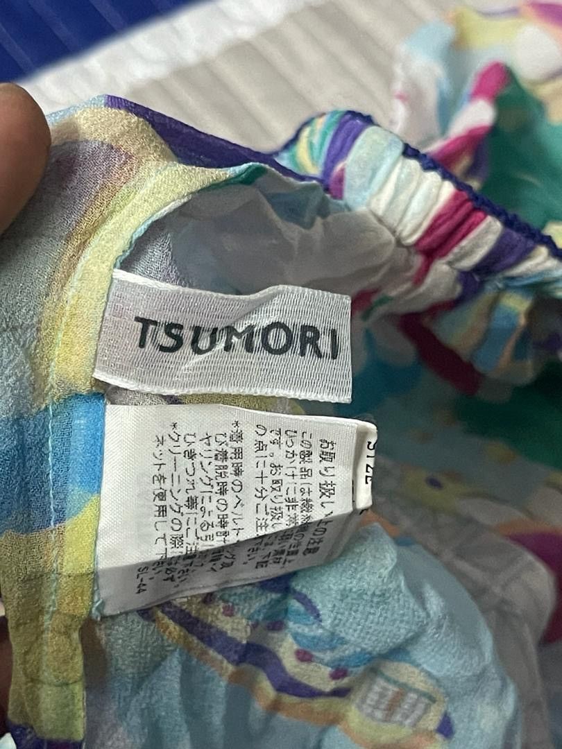 Tsumori Chisato Issey Miyake by Tsumori Chisato Silk Skirt Size 28" / US 6 / IT 42 - 11 Thumbnail