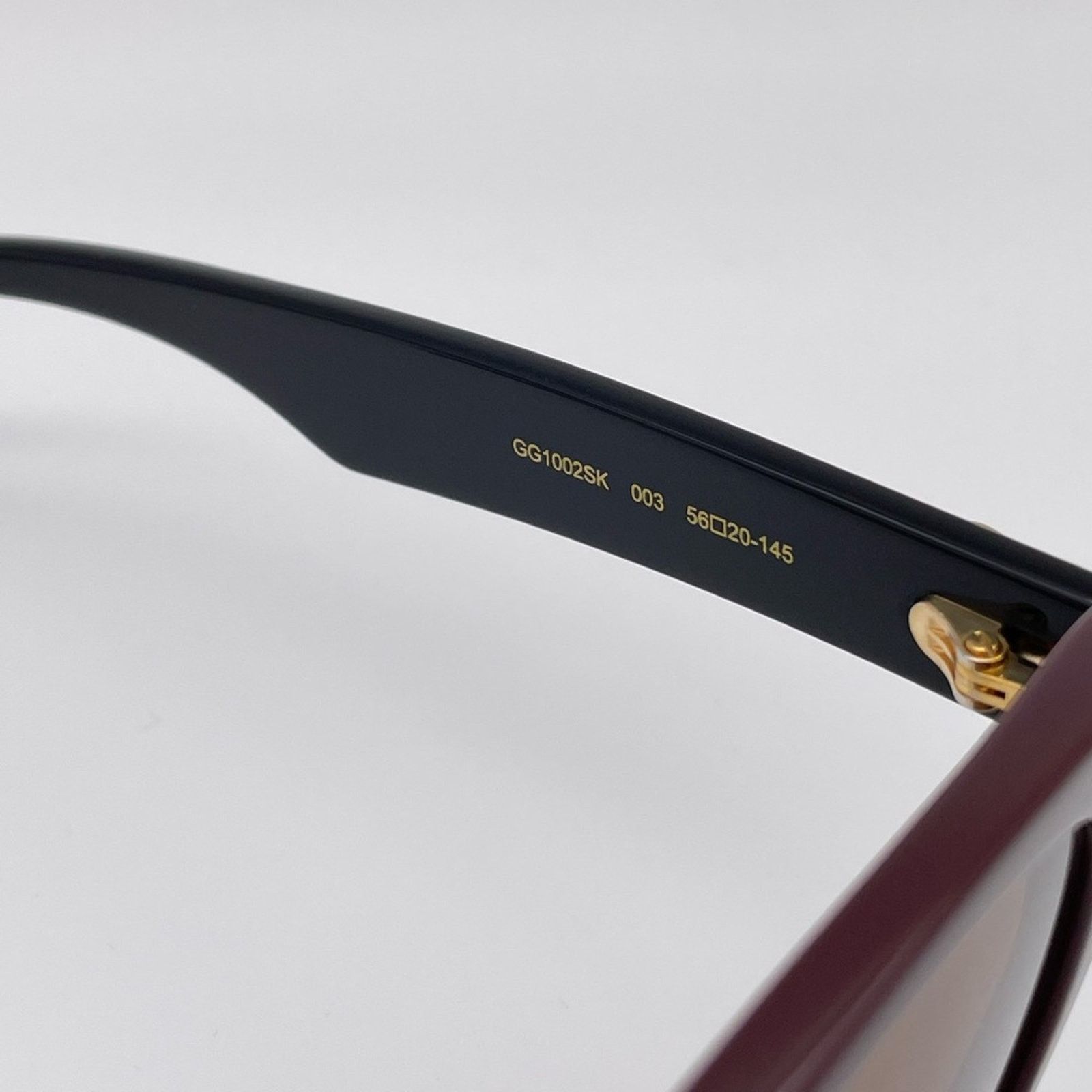 Gucci BRAND NEW GUCCI GG1002SK 003 Brown/Black Women Sunglasses Size ONE SIZE - 3 Thumbnail