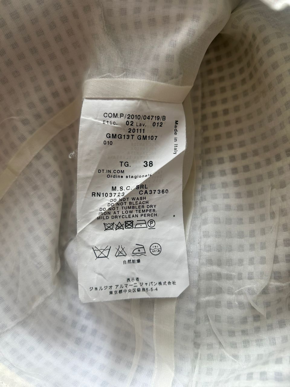 Armani × Armani Collezioni Armani blazer jacket Size XS / US 0-2 / IT 36-38 - 6 Thumbnail