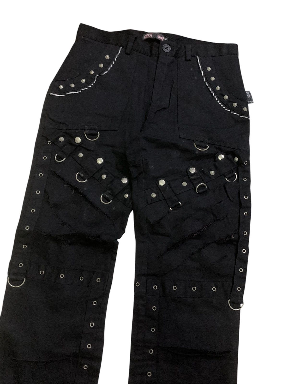 Japanese Brand × Seditionaries Vtg Japanese Kera Shop Gothic Seditionaries Pant Size US 29 - 3 Thumbnail
