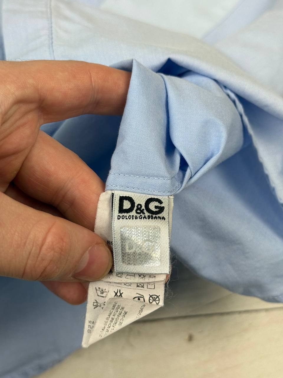 Dolce & Gabbana Dolce Gabbana Shirt Buttons Long Sleeve Size US L / EU 52-54 / 3 - 4 Thumbnail
