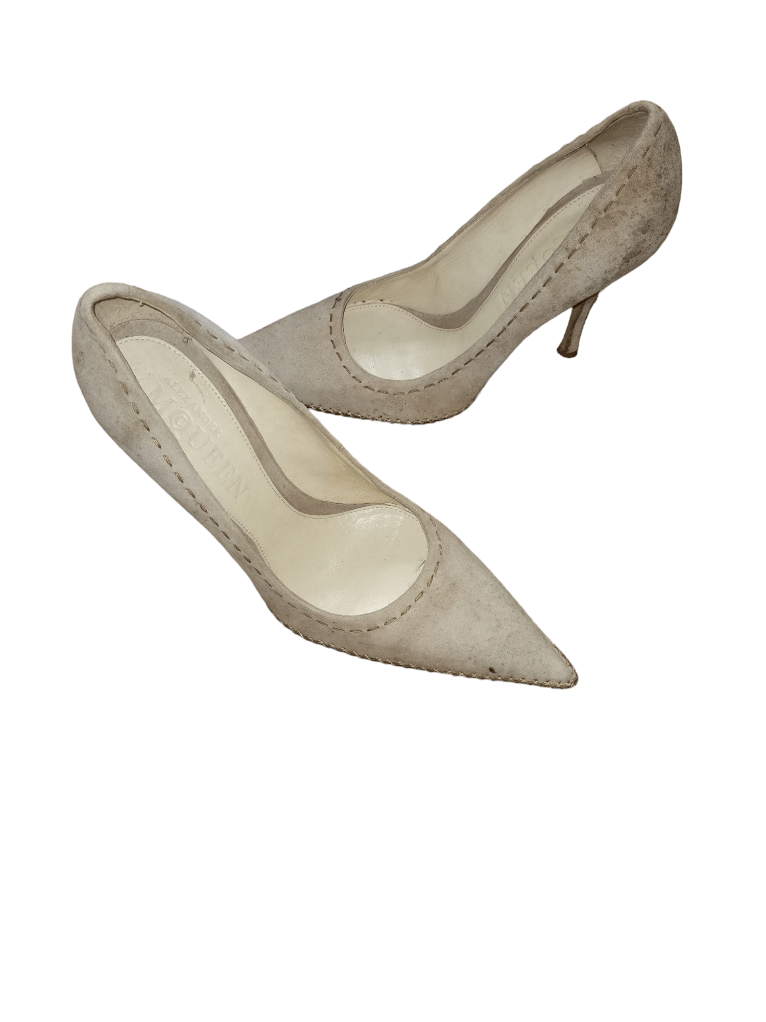 Alexander McQueen Alexander mcqueen stitched heels Size US 8.5 / IT 38.5 - 11 Thumbnail
