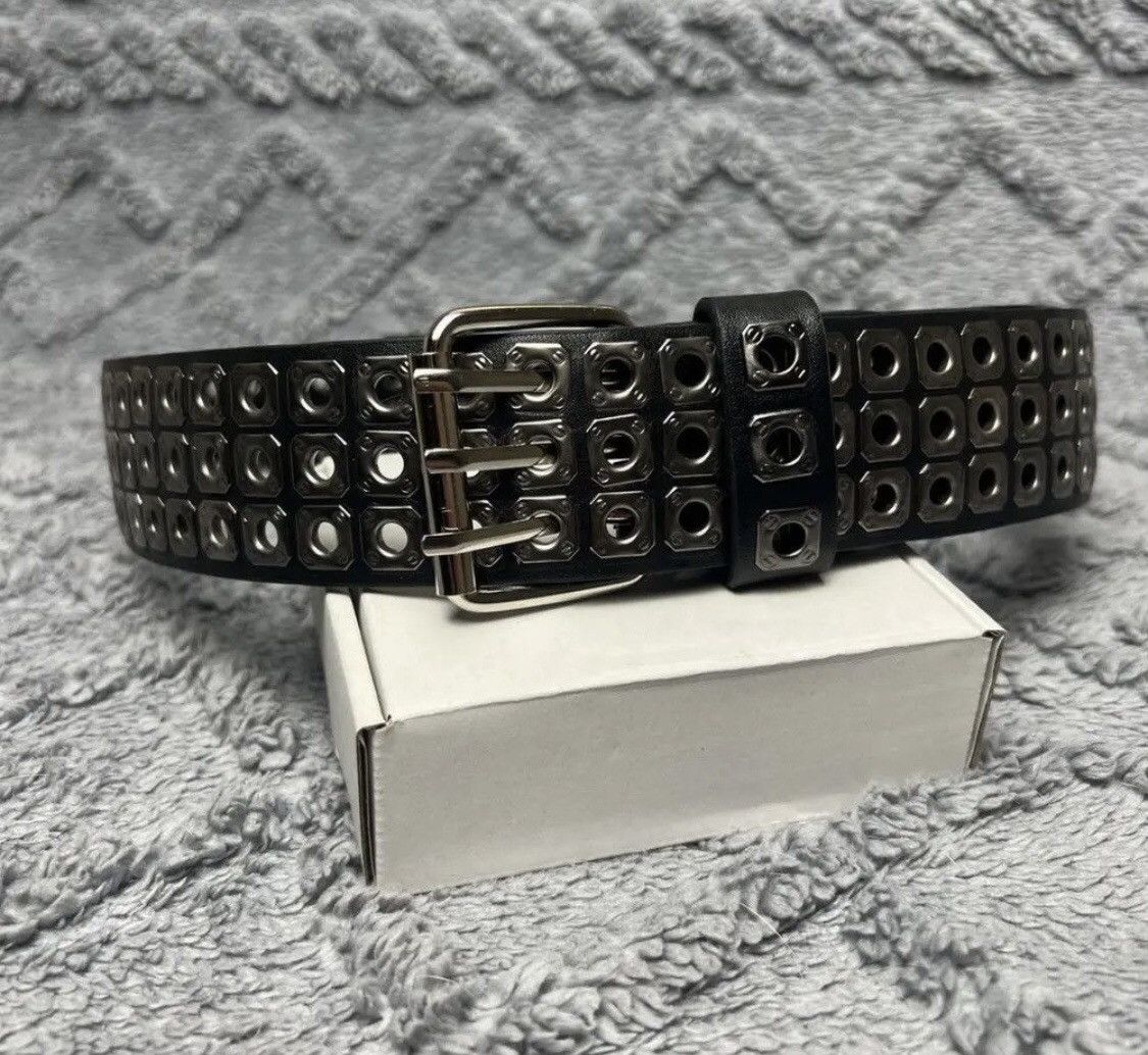 Vintage Vintage Y2K Avant Garde Studded Metal Details Belt Size ONE SIZE - 4 Thumbnail