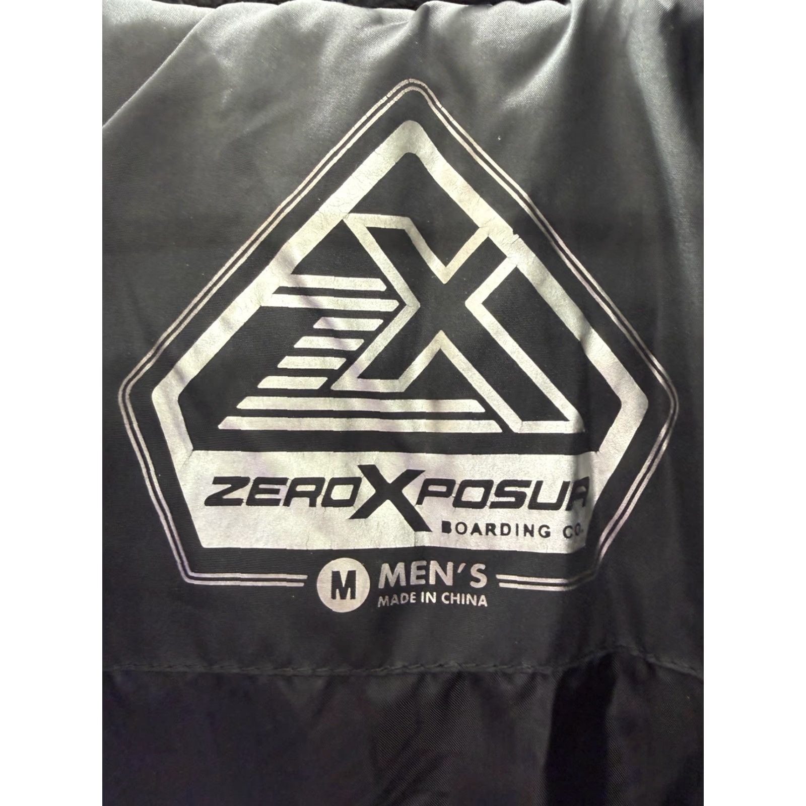 ZeroXposur ZeroXposure Mens Jacket Size Medium Blue Black Winter Zip Up Puffer Lined Size US M / EU 48-50 / 2 - 3 Thumbnail