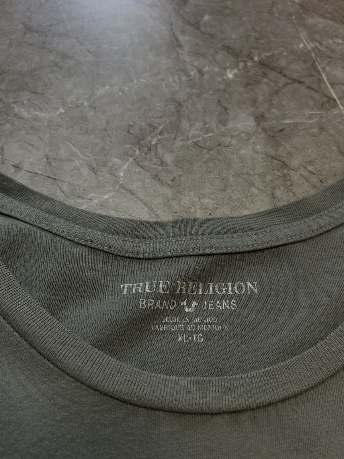 True Religion × Vintage Vintage True Religion T-Shirt small Logo Streetwear Y2k Size US L / EU 52-54 / 3 - 8 Thumbnail