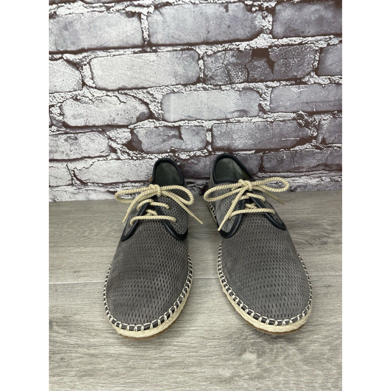 Other El Naturalista Gray Suede Leather Oxfords Lace Up Sneakers S Size US 8 / EU 41 - 15 Thumbnail