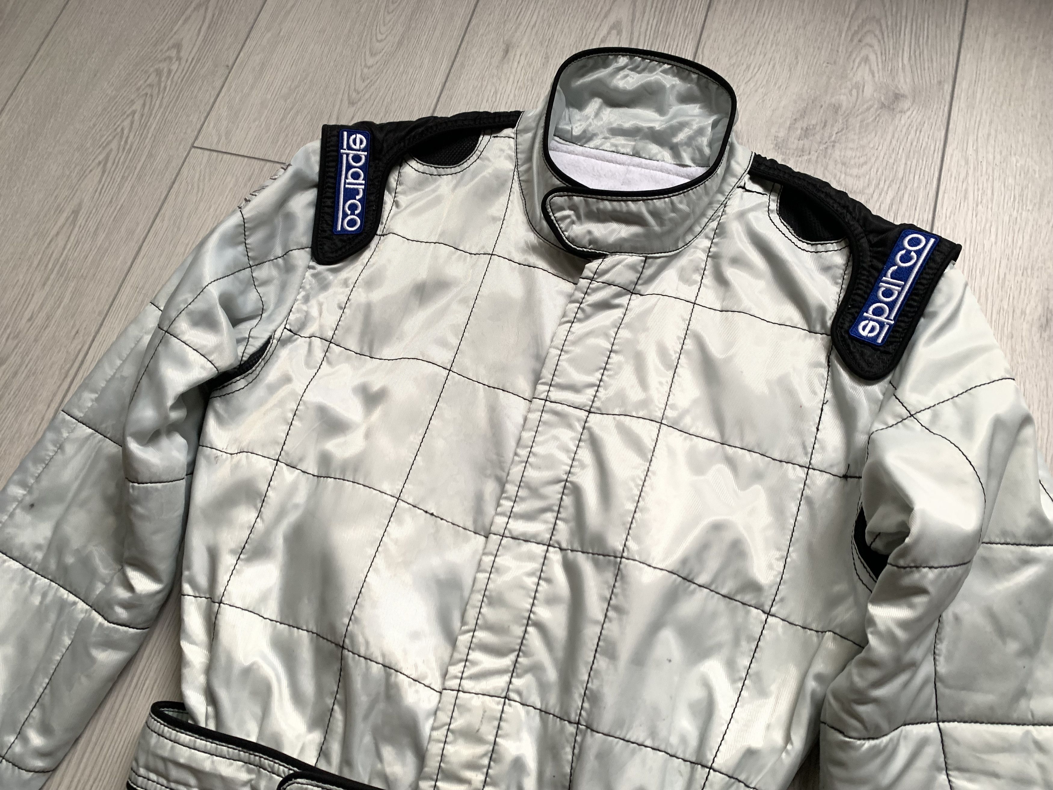 Other Sparco Vintage White Racing Suit Size US 32 / EU 48 - 5 Thumbnail