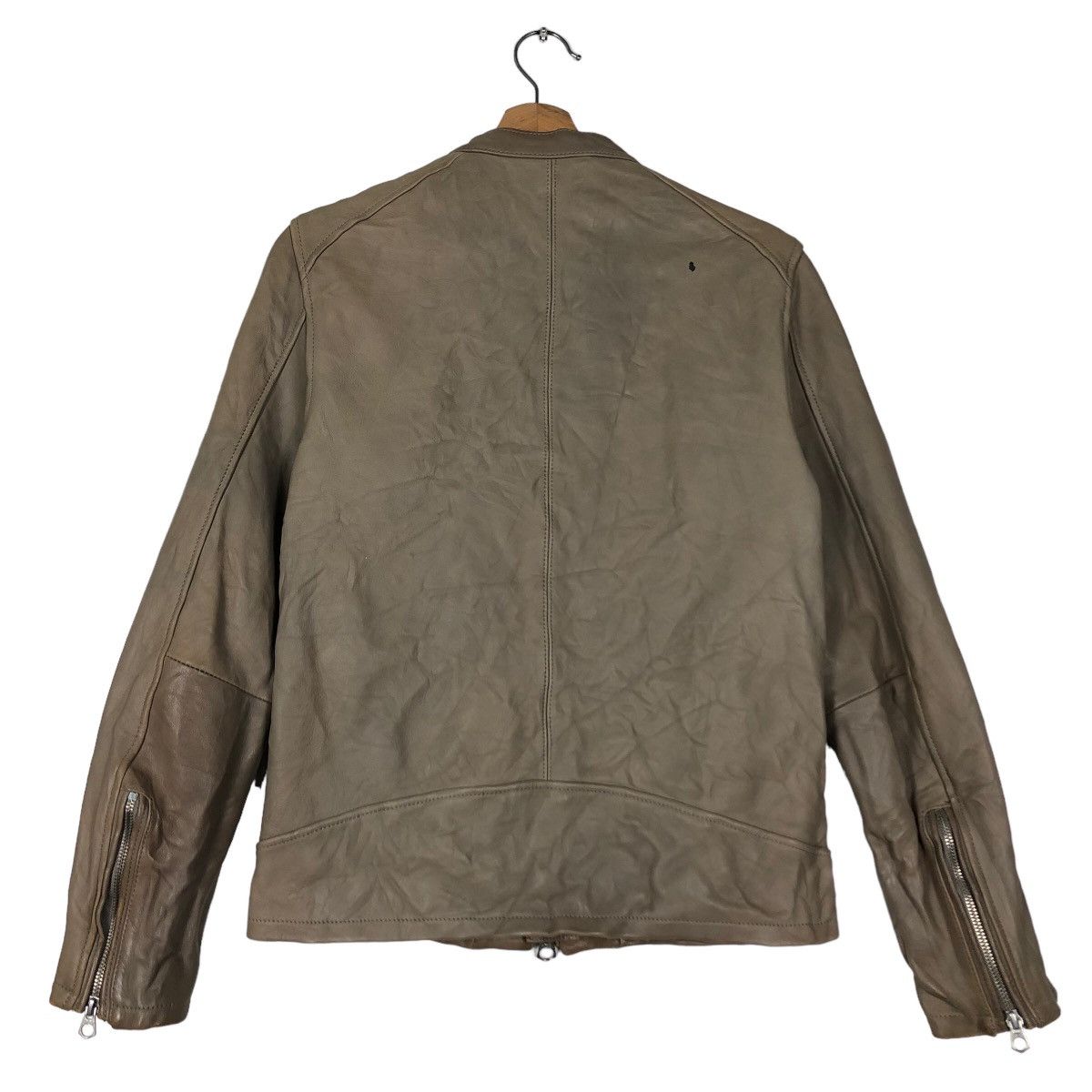 Japanese Brand 🔥Vintage Biker Leather Jacket Hare Japan Issey Miyake Size US M / EU 48-50 / 2 - 7 Thumbnail