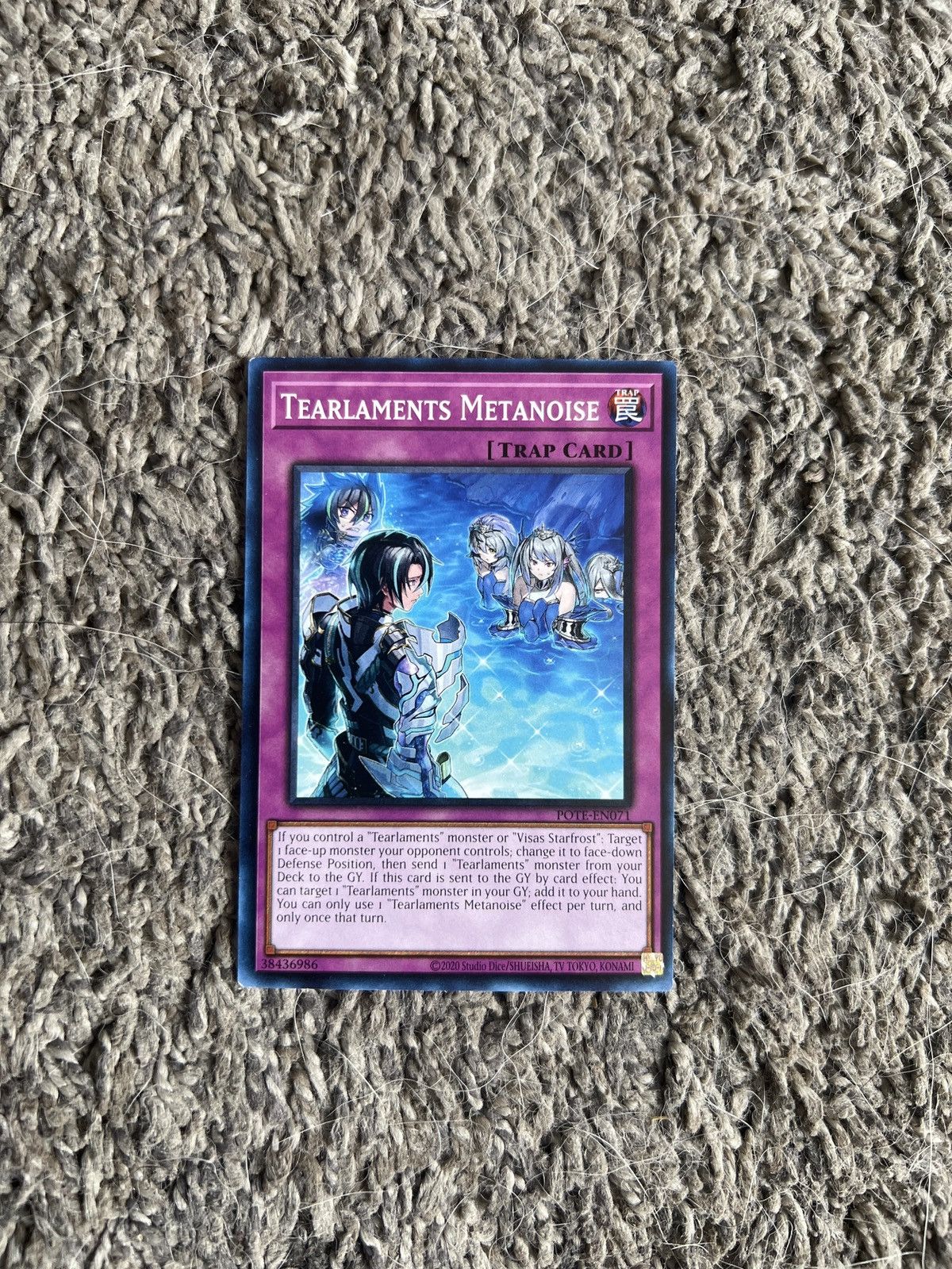Hypebeast 2020 Konami Yu-Gi-Oh! Tearlaments Metanoise Card Size ONE SIZE - 1 Thumbnail