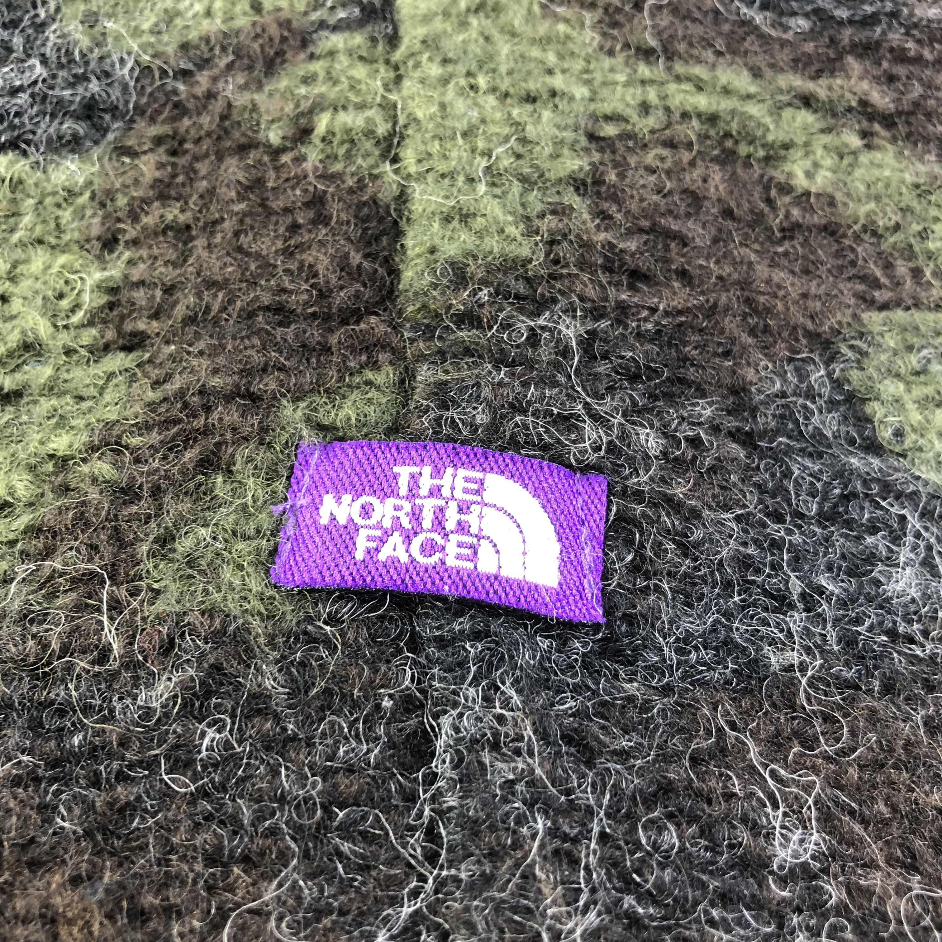 The North Face The North Face Camouflage Wool Scarf Muffler V1443 Size ONE SIZE - 4 Thumbnail