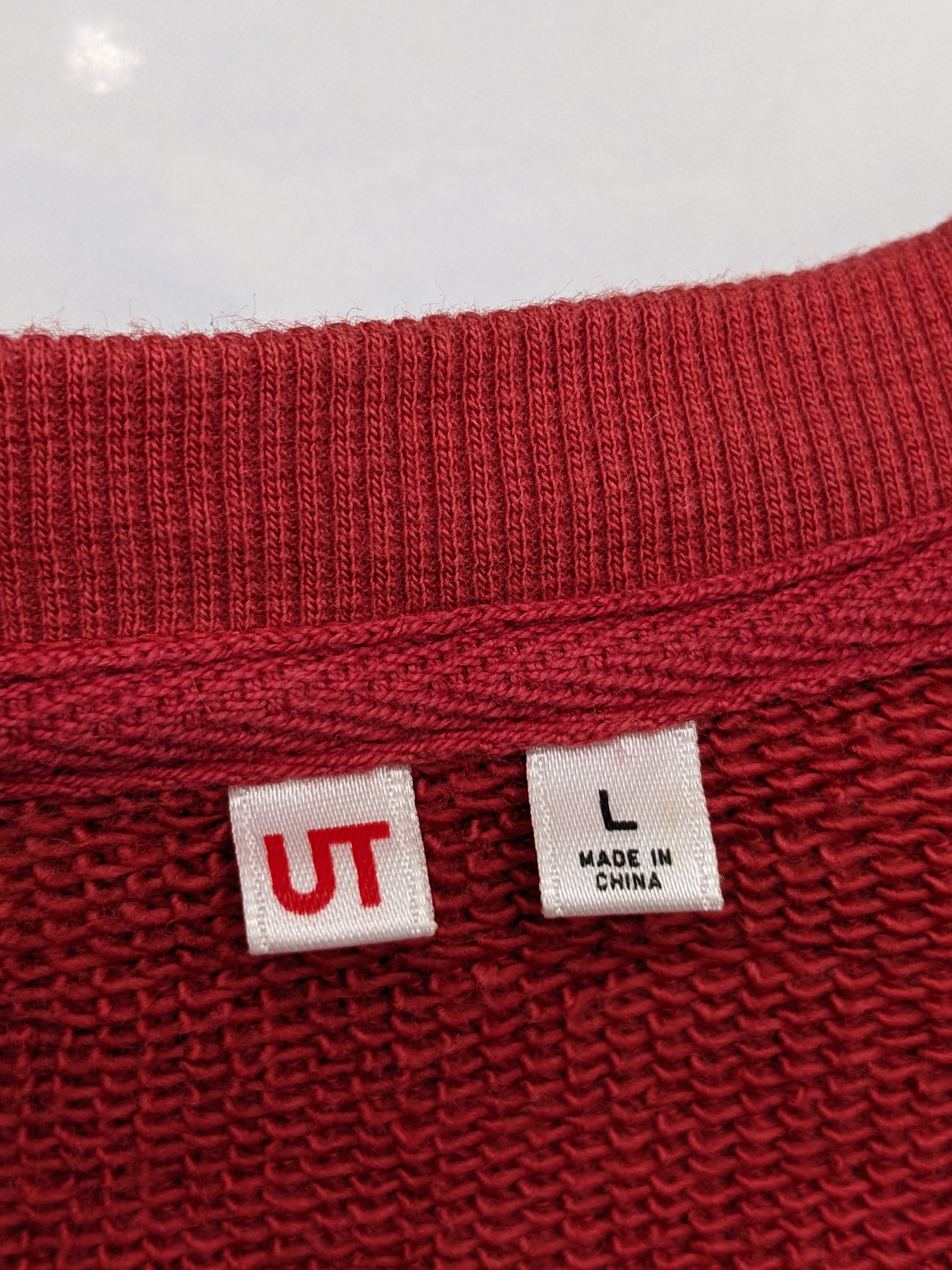 Cartoon Network × Uniqlo Japanese Brand Red Peanuts Snoopy Doghouse Graphic Raglan Size US L / EU 52-54 / 3 - 8 Thumbnail