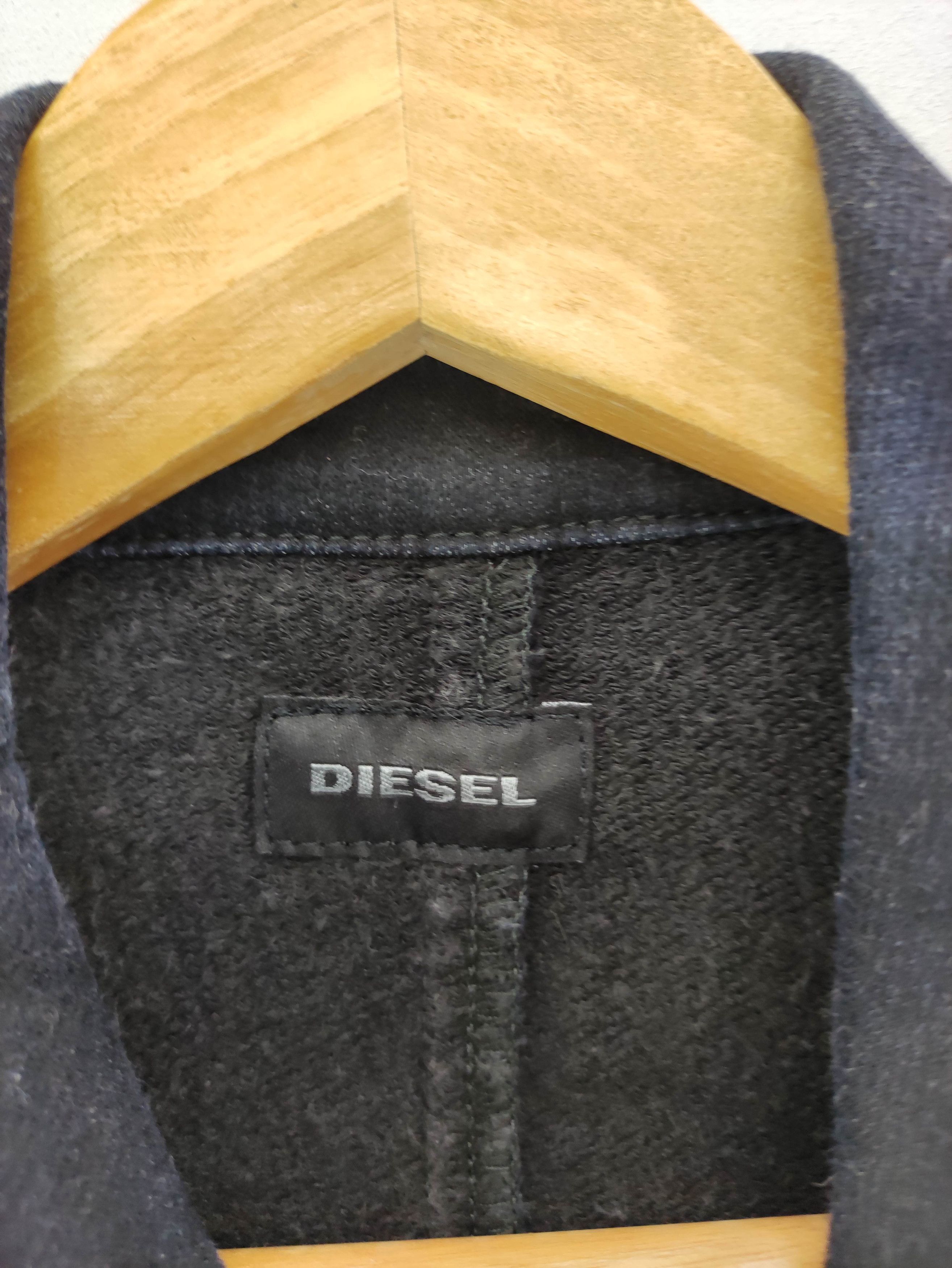 Diesel Vintage Diesel Black Motorcycle Jacket Zipper Size XXS / US 00 / IT 34 - 4 Thumbnail