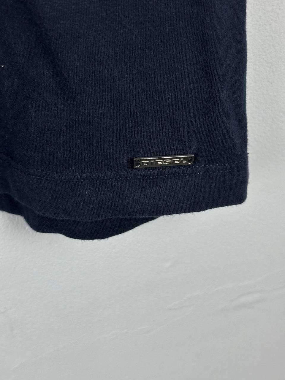 Diesel × Vintage Avant garde Diesel Y2K Denim Sleeve T Shirt Size US L / EU 52-54 / 3 - 6 Thumbnail