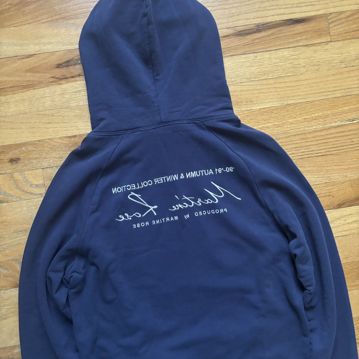 Martine Rose Reverse Logo Pull-over Hoodie Size US M / EU 48-50 / 2 - 2 Thumbnail