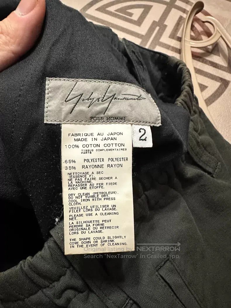 Yohji Yamamoto Yohji Yamamoto size 2 Knife cut trousers Size US 28 / EU 44 - 3 Thumbnail