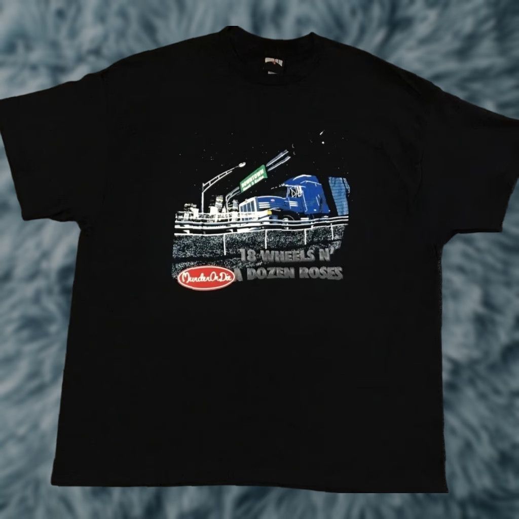 Thrasher Murder Or Die Skateboards Trucker Shirt XXL Thrasher Shirt Black 2XL Mens Skateboard 90s Punk Hip Hop Grunge Space Joke Size US XXL / EU 58 / 5 - 1 Thumbnail