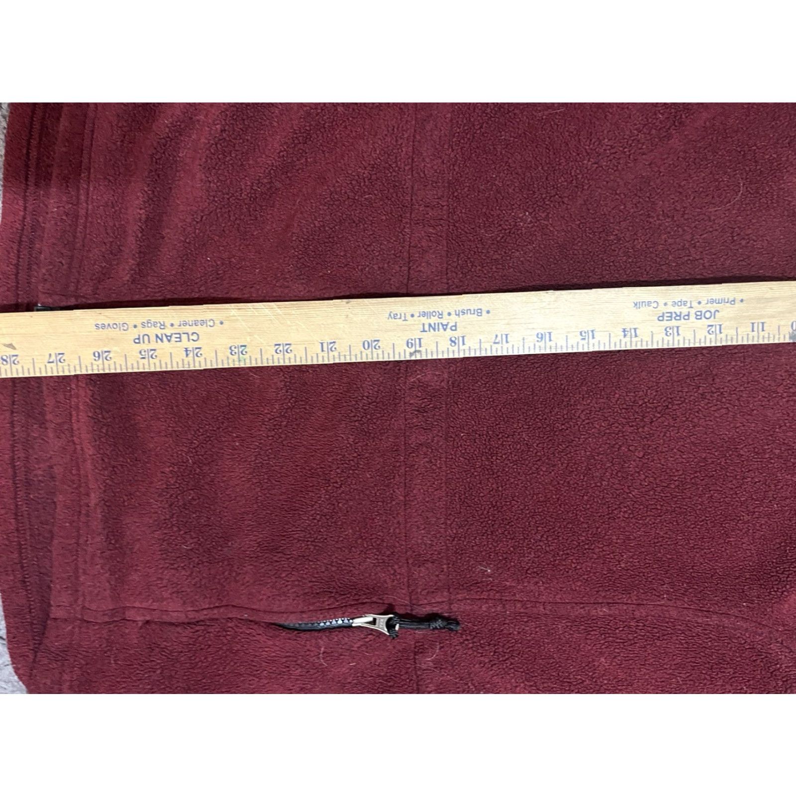 Vintage L.L. Bean Womens Jacket Fleece Full Zip 0 WN46 100% Polyester - Size Medium Red Ladies Regular M Zip Pockets 90s Outdoor Casual Size M / US 6-8 / IT 42-44 - 5 Thumbnail