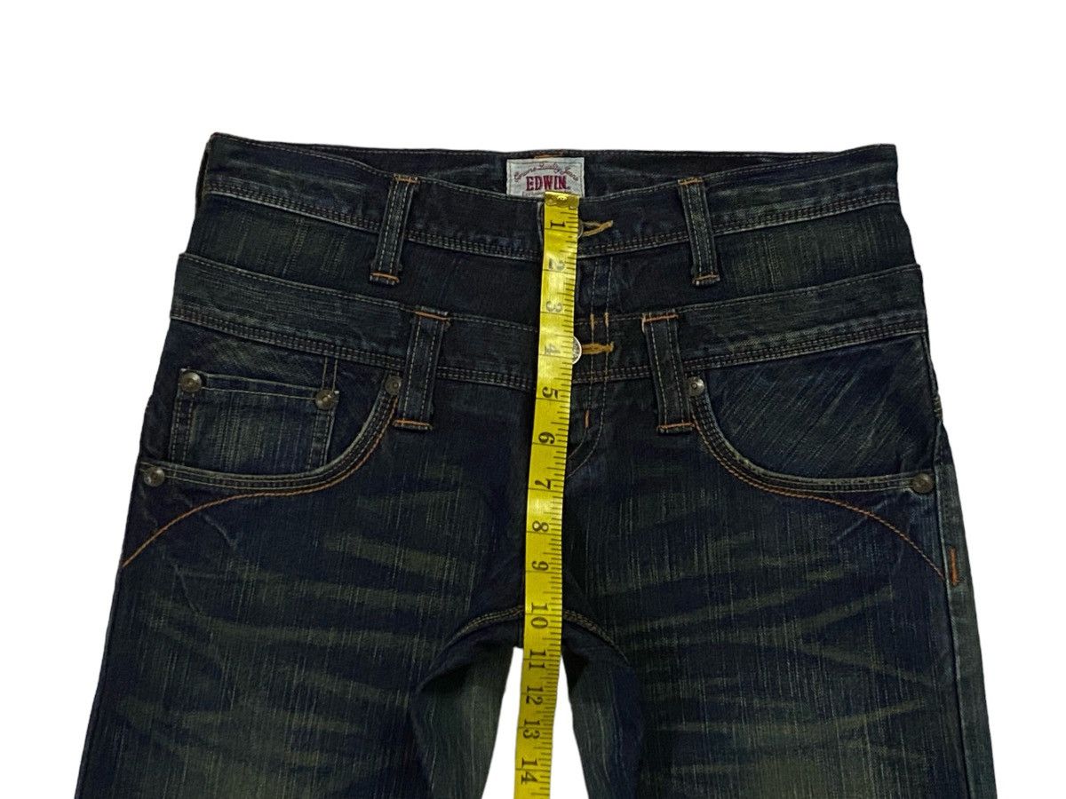 Edwin Edwin Double Waist Denim Pants Size US 30 / EU 46 - 5 Thumbnail
