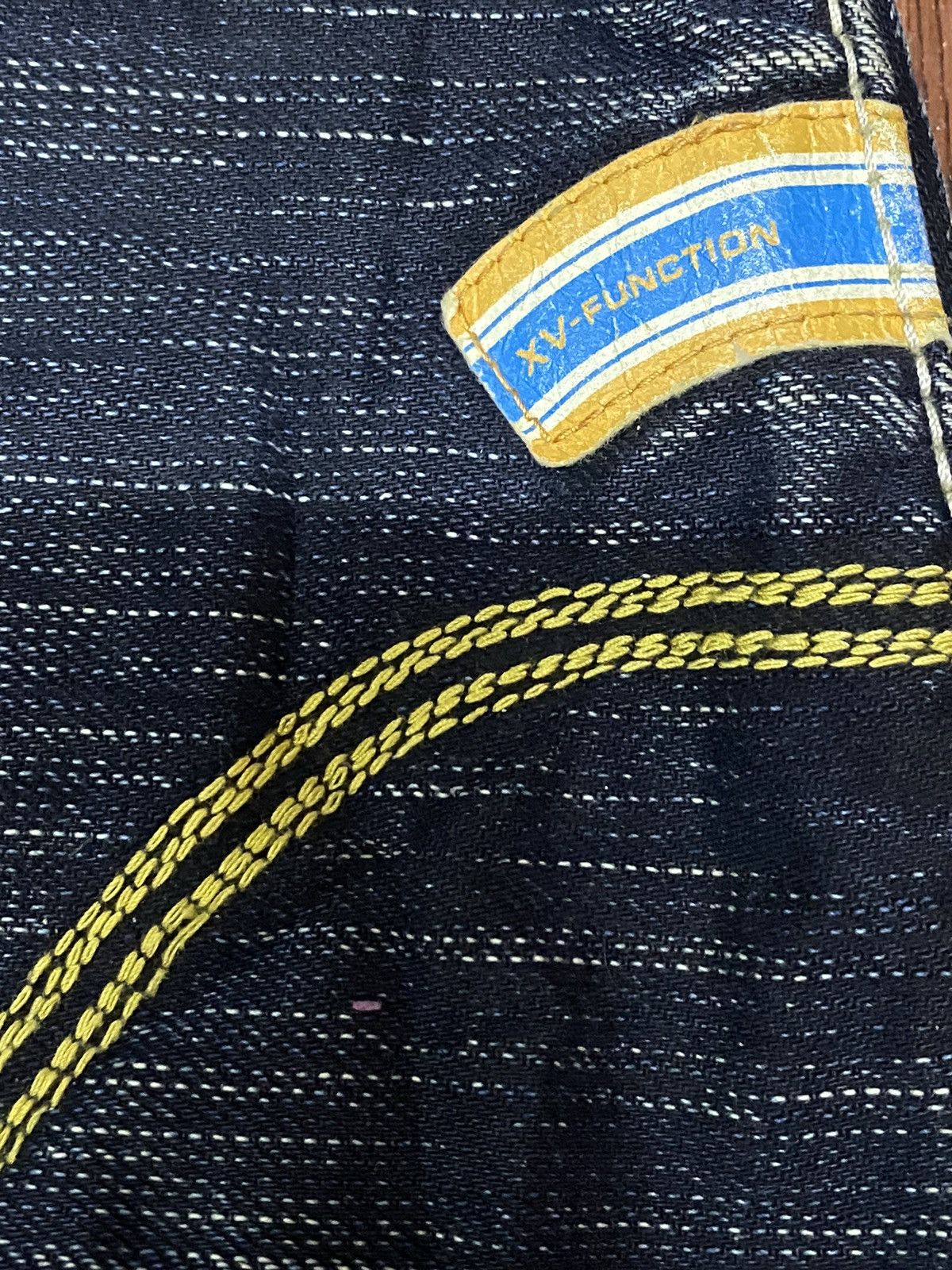 Edwin Japanese Brand Edwin XV Baggy Twisted Leg Distressed Jeans Size US 34 / EU 50 - 11 Thumbnail