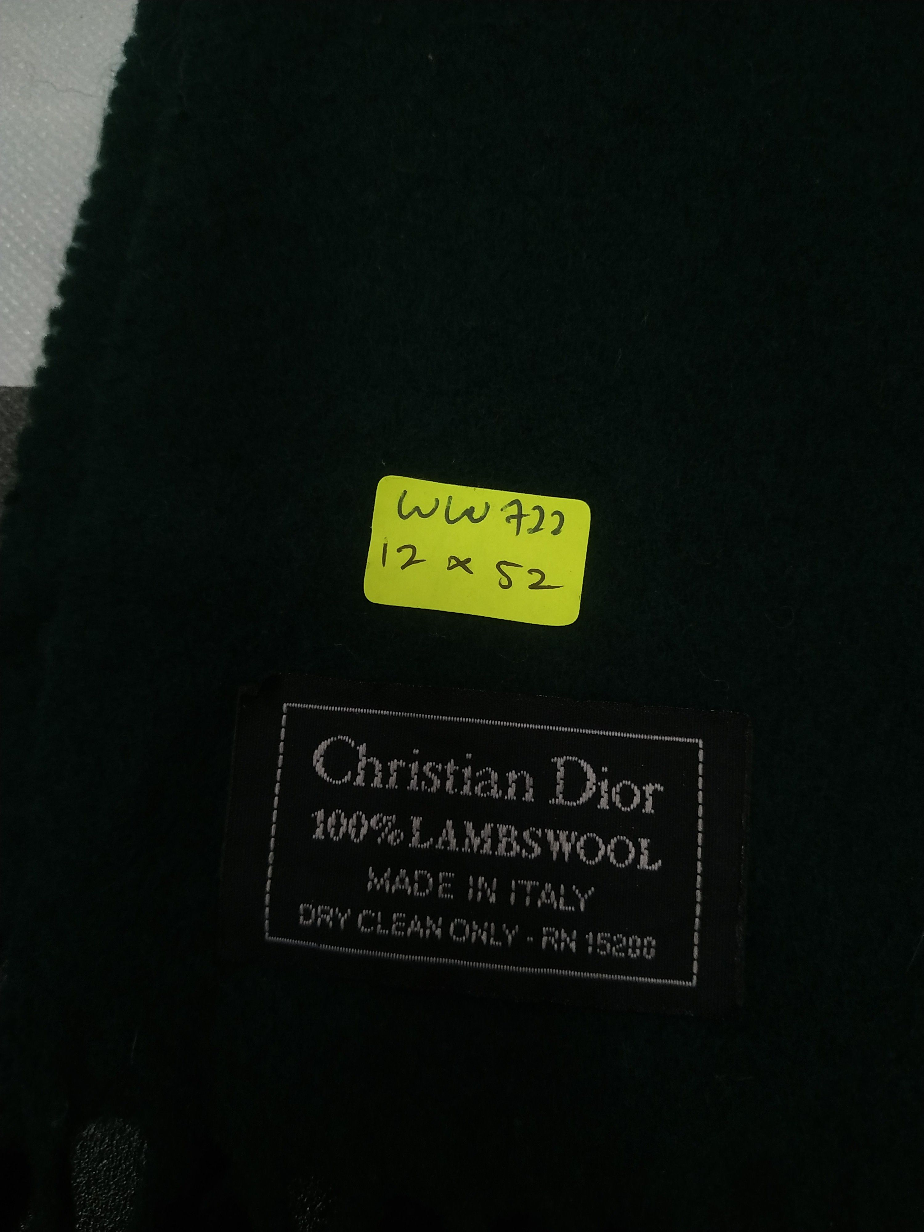 Vintage Christian Dior Scarf / Muffler / Neckwear - WW722 Size ONE SIZE - 6 Thumbnail