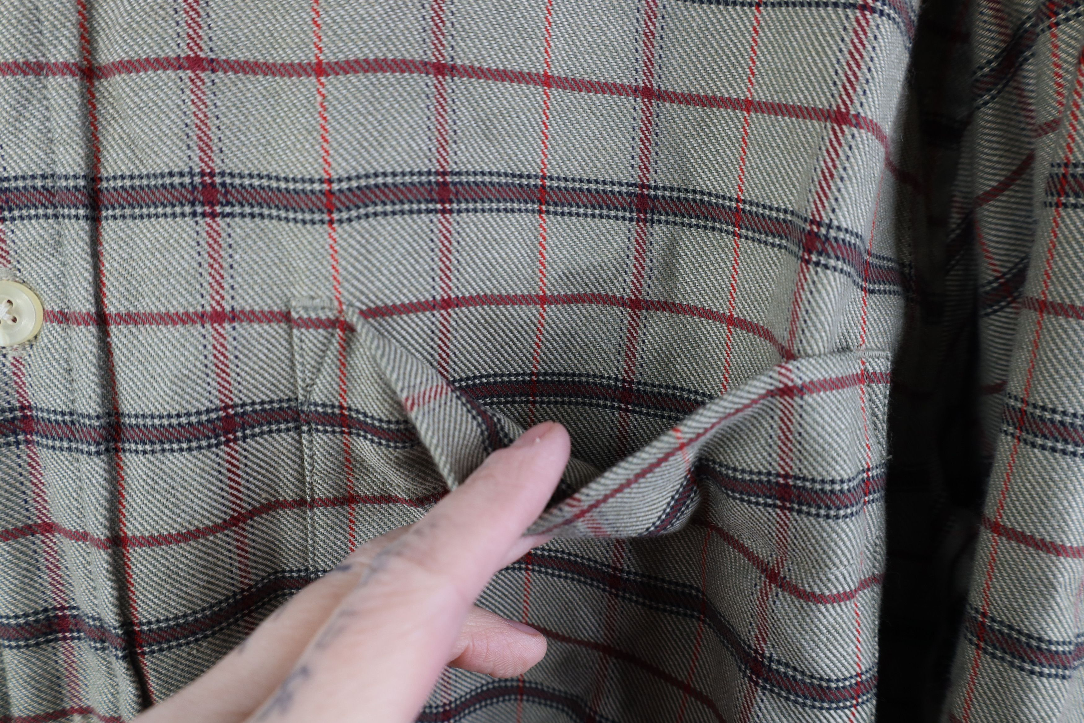 Eddie Bauer Vintage 90s Eddie Bauer Collared Button Down Shirt Plaid Size US M / EU 48-50 / 2 - 4 Thumbnail
