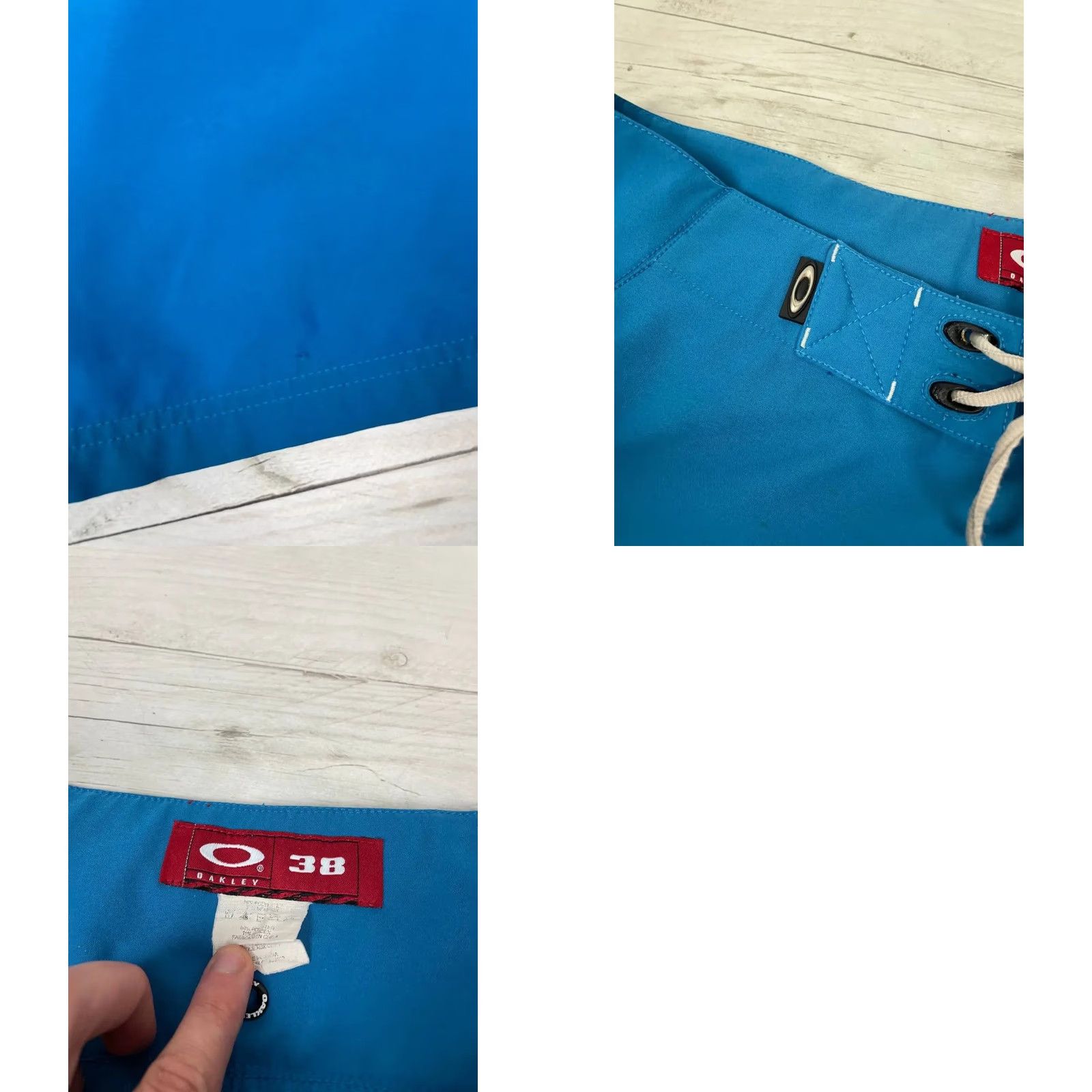 Oakley VINTAGE Oakley Shorts Board Men 38 Blue 00s Surf Swimming Board Shorts Men 38 Blue Oakley Vintage Size US 38 / EU 54 - 9 Thumbnail