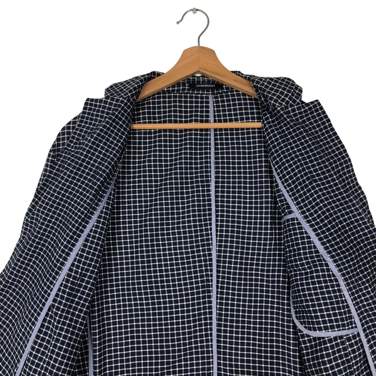 Emporio Armani 🔥Emporio Armani Tartan Design Casual Chore Jacket Size US M / EU 48-50 / 2 - 14 Thumbnail