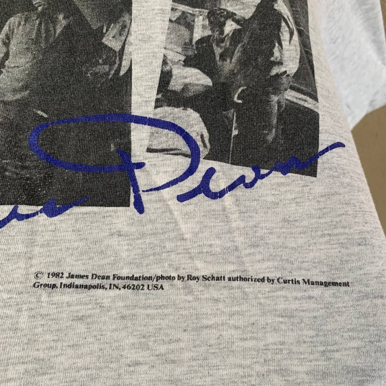 Art Comes First Rare Distressed Vintage James Dean Photo Tees Size US L / EU 52-54 / 3 - 4 Thumbnail