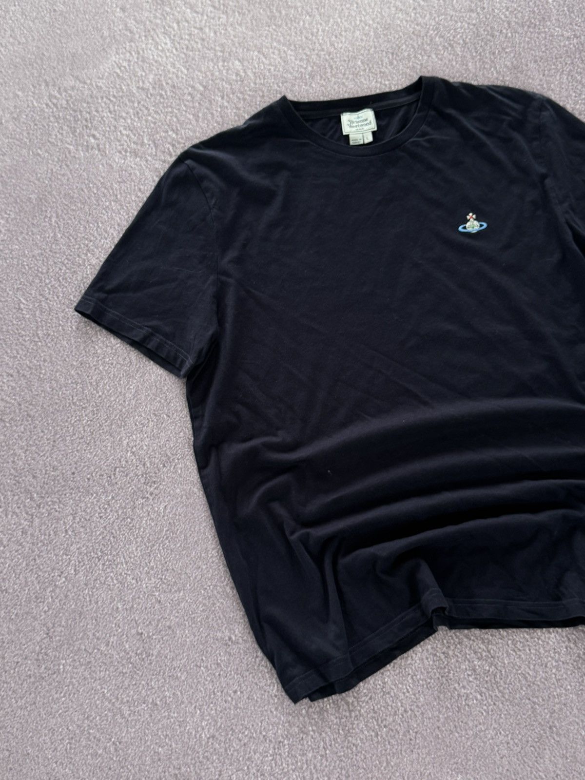 Vivienne Westwood Vivienne Westwood Fabulos Small Logo Classic T-Shirt Size US L / EU 52-54 / 3 - 4 Thumbnail