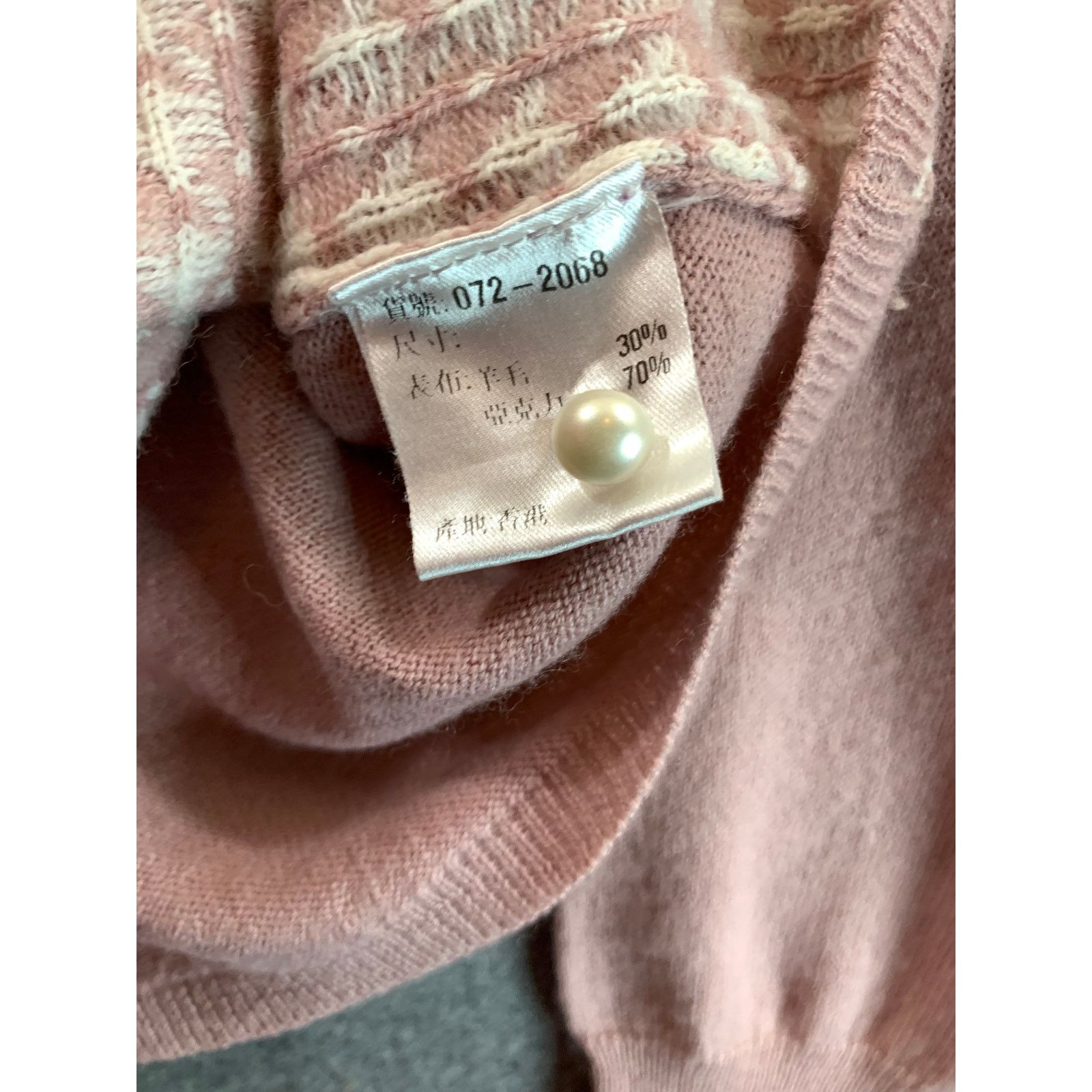 Other POONE Sweater Womens Size Small Pink Long Sleeve Size S / US 4 / IT 40 - 4 Thumbnail