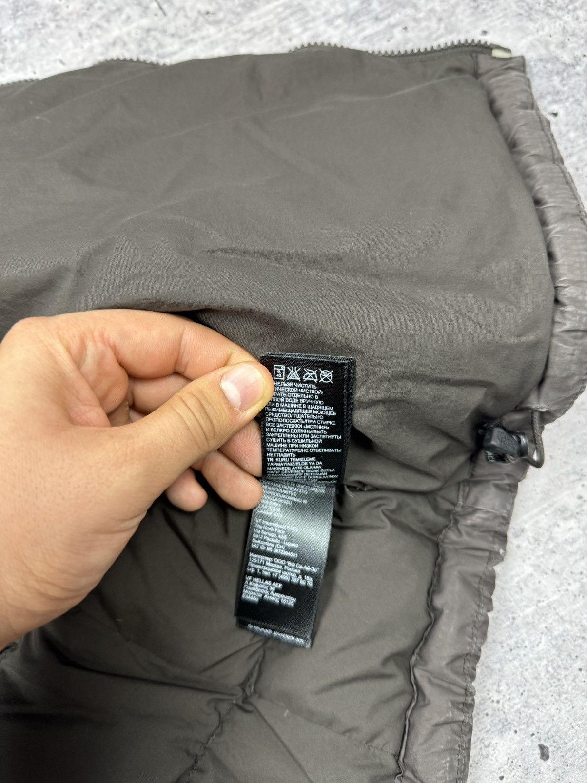 The North Face × Vintage Vintage Y2K The North Face 700 Down Brown Puffer Vest Jacket Size L / US 10 / IT 46 - 15 Thumbnail