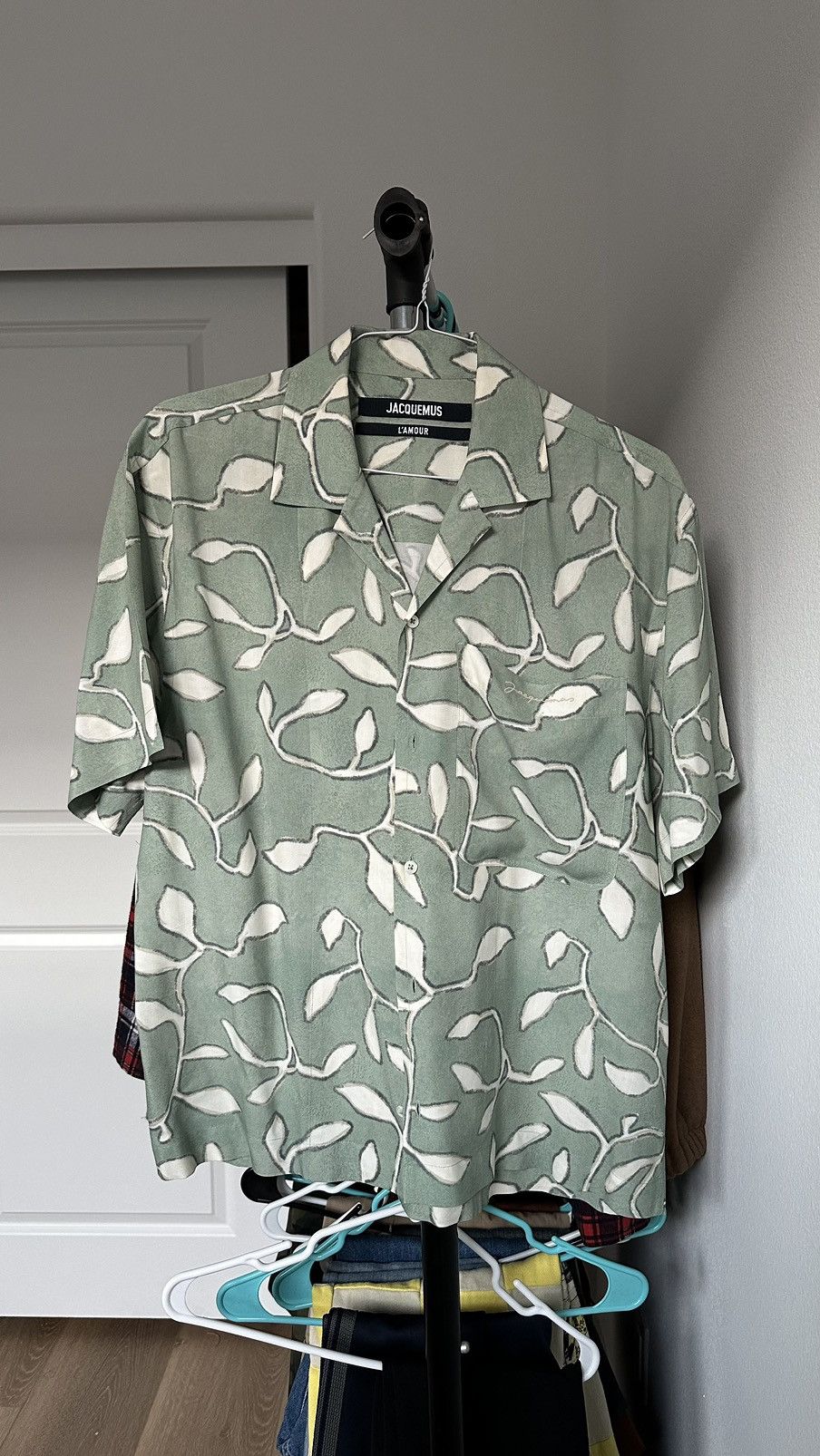 Jacquemus Jacquemus Short Sleeve Button Up Shirt Size US L / EU 52-54 / 3 - 1 Thumbnail