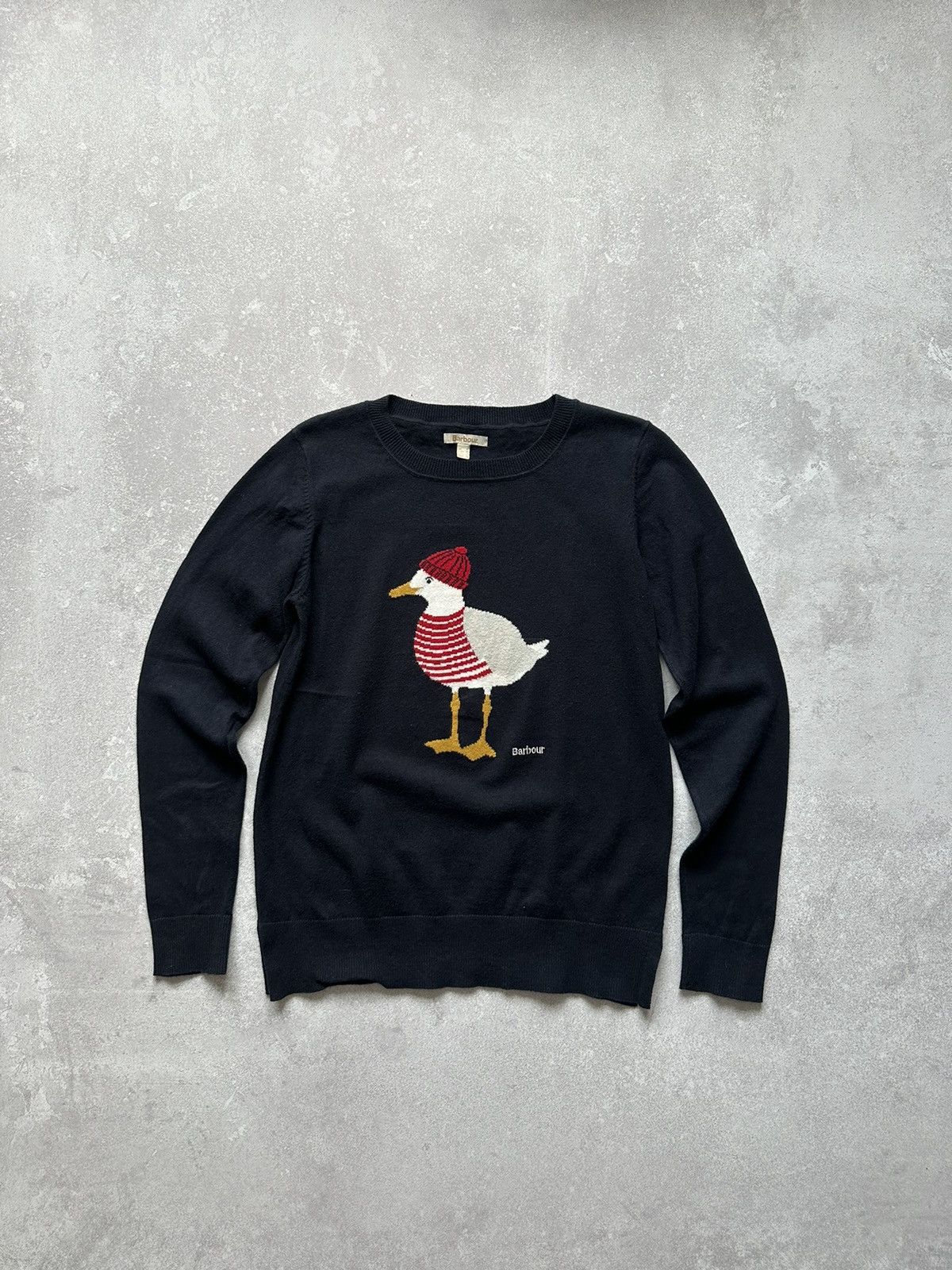 Barbour × Vintage Sweater Barbour Audley Knit size UK 12 Size M / US 6-8 / IT 42-44 - 1 Thumbnail