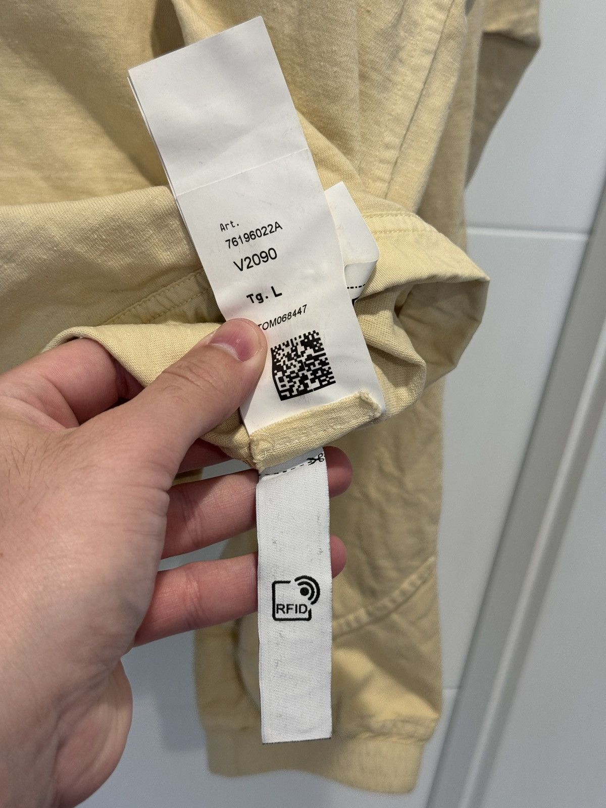 Stone Island Stone Island Ghost Collection LS Cover Up Beige Size L Size US L / EU 52-54 / 3 - 14 Thumbnail