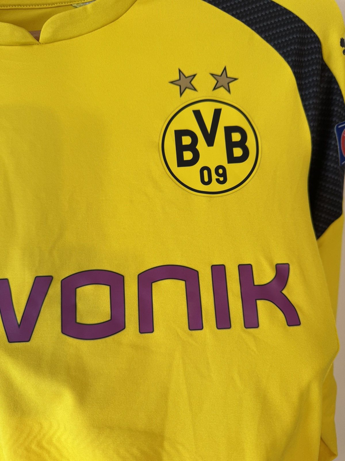 Puma Sahin #8 Borussia Dortmund 2016-2017 Match Worn Jersey CL Size US L / EU 52-54 / 3 - 15 Thumbnail