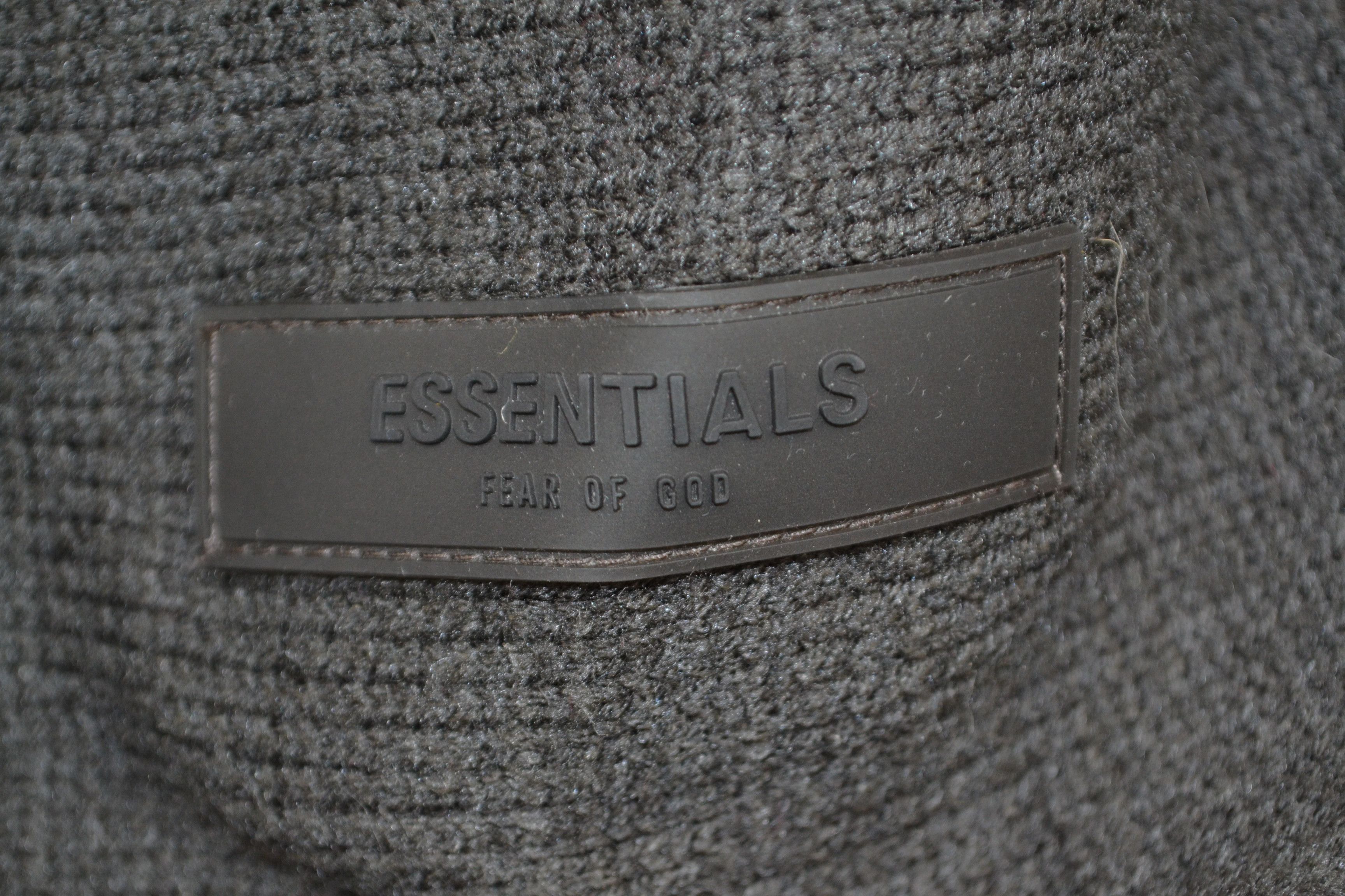 Fear of God Fear Of God Essentials Knit Hoodie Iron Size S 1977 Size US S / EU 44-46 / 1 - 7 Thumbnail