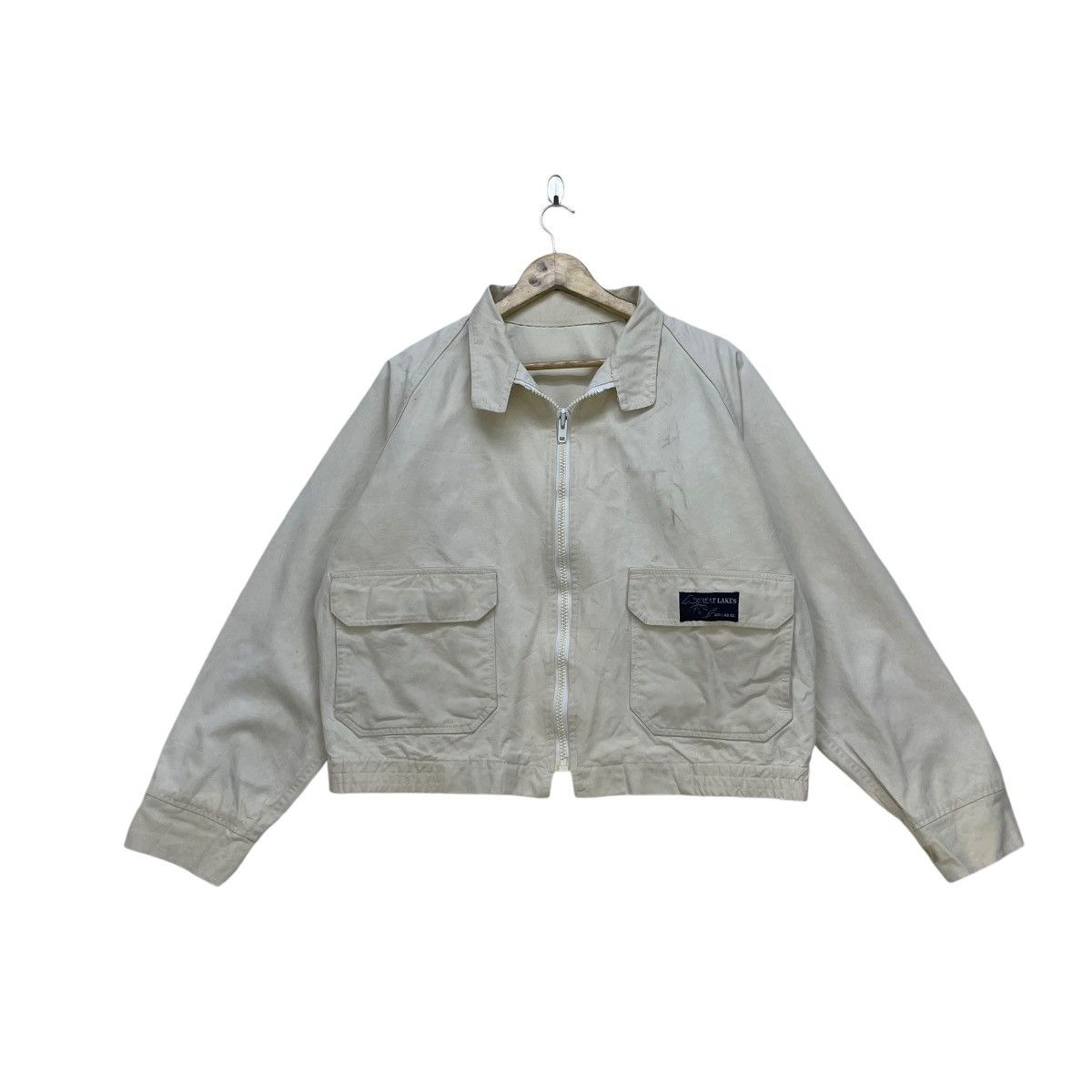 Buzz Rickson's × Vintage Vintage Bomber Great Lakes Canvas Dual Pocket Size US M / EU 48-50 / 2 - 1 Thumbnail