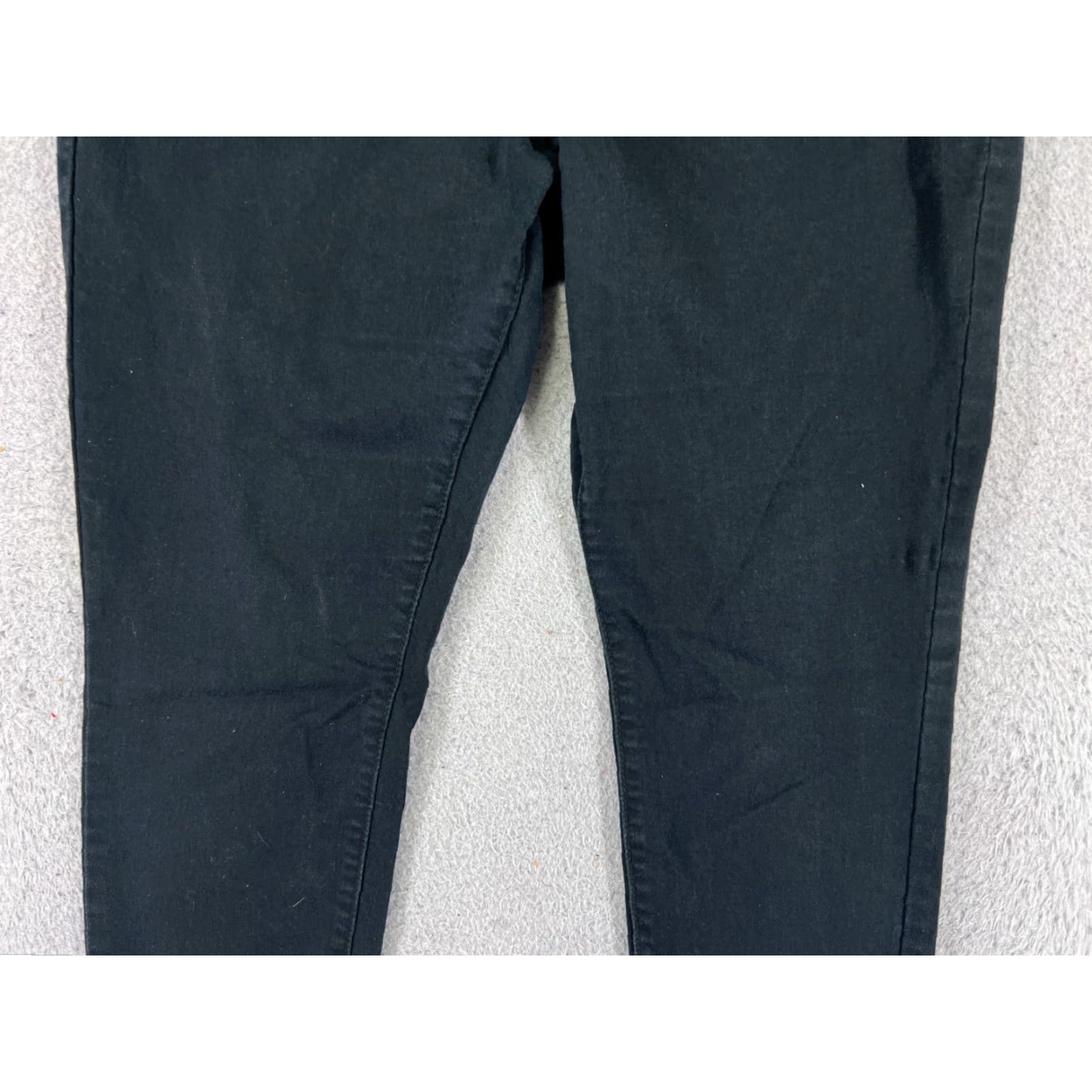 Mossimo Mossimo Jeans Women's 16 Black Denim Jeggings Mid Rise Stretch 34x26 Size 38" / US 16 / IT 52 - 3 Thumbnail