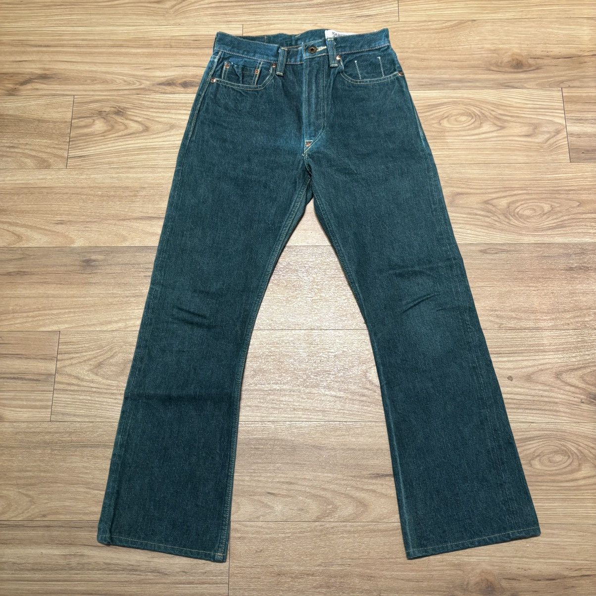 Kapital Kapital No.4 Selvedge Buckle Back Selvedge Jeans Size US 27 - 2 Thumbnail