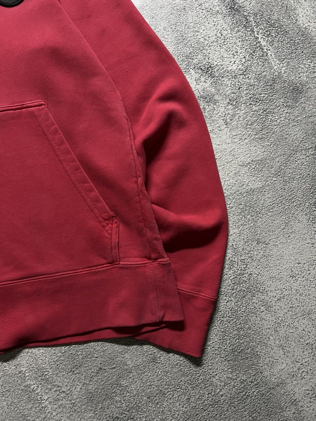 Nike × Vintage Vintage Y2k Nike ❤️ Manchester United Mini Swoosh Hoodie 00’s Size US S / EU 44-46 / 1 - 7 Thumbnail