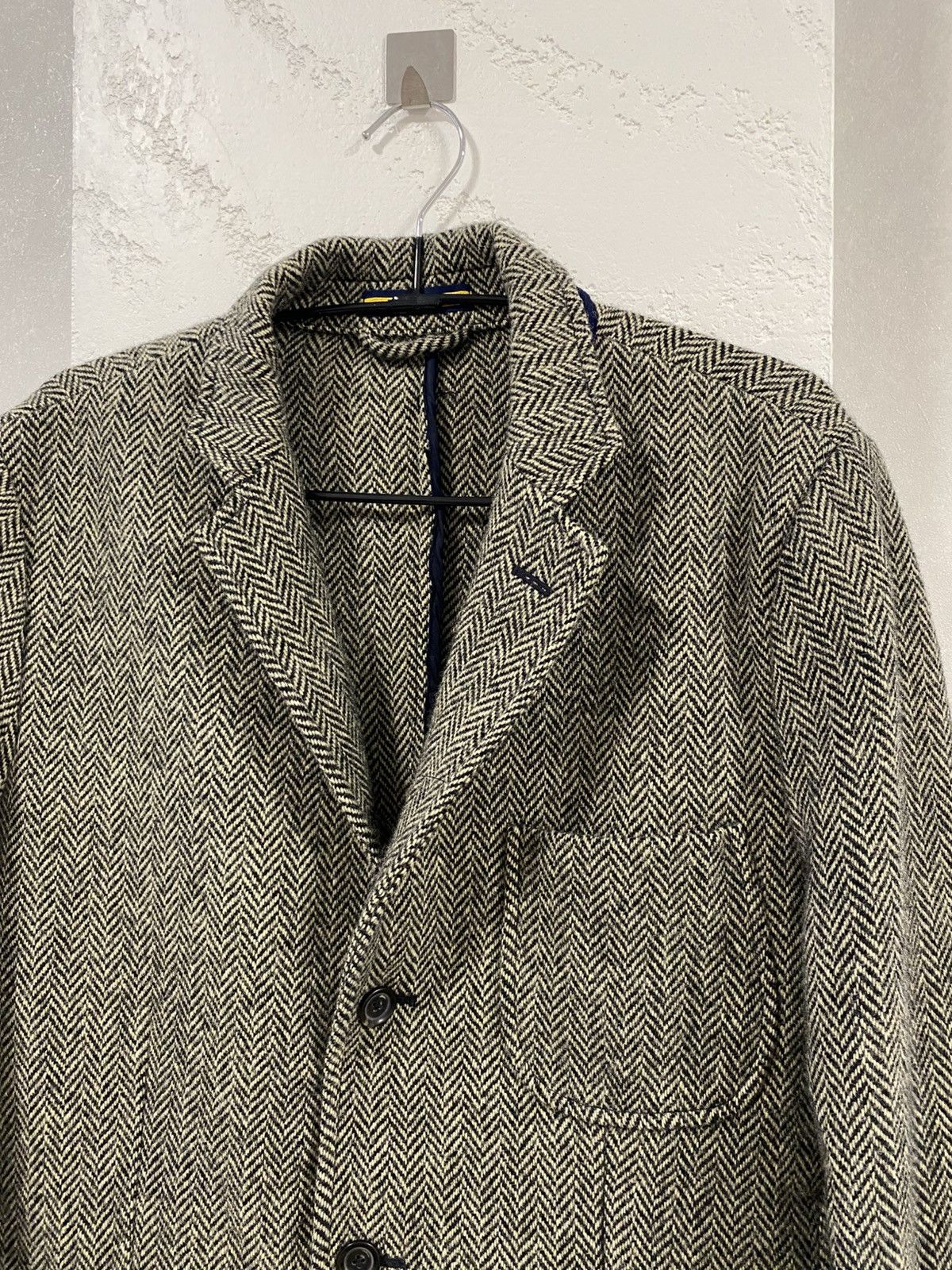 Polo Ralph Lauren Polo Ralph Lauren Rugby Herringbone Tweed Luxury Blazer 48R Size 48R - 5 Thumbnail