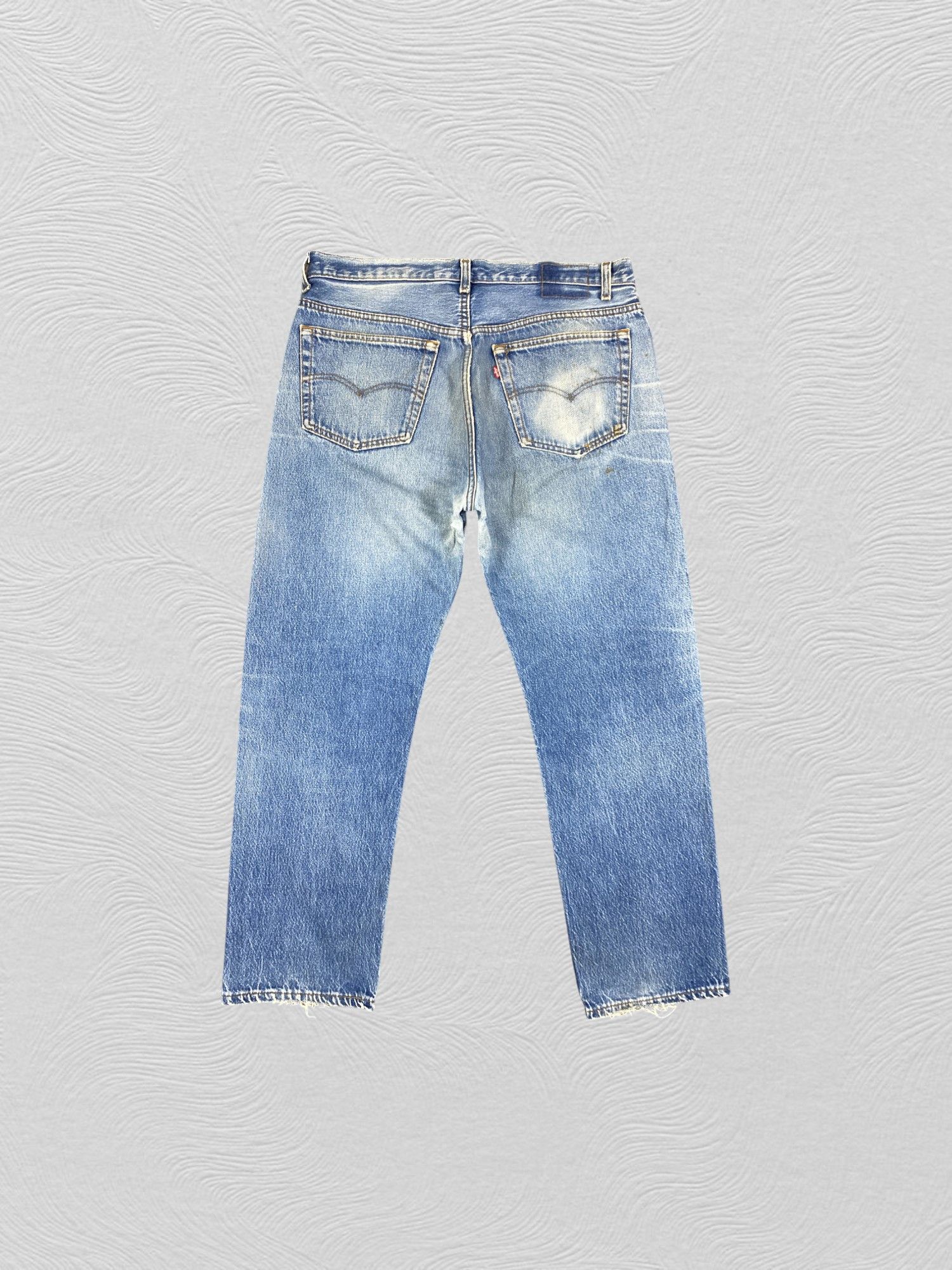 Japanese Brand Faded Blue Vintage Levis 501 Jeans 36x29 - JN3193 Size US 26 / EU 42 - 2 Thumbnail