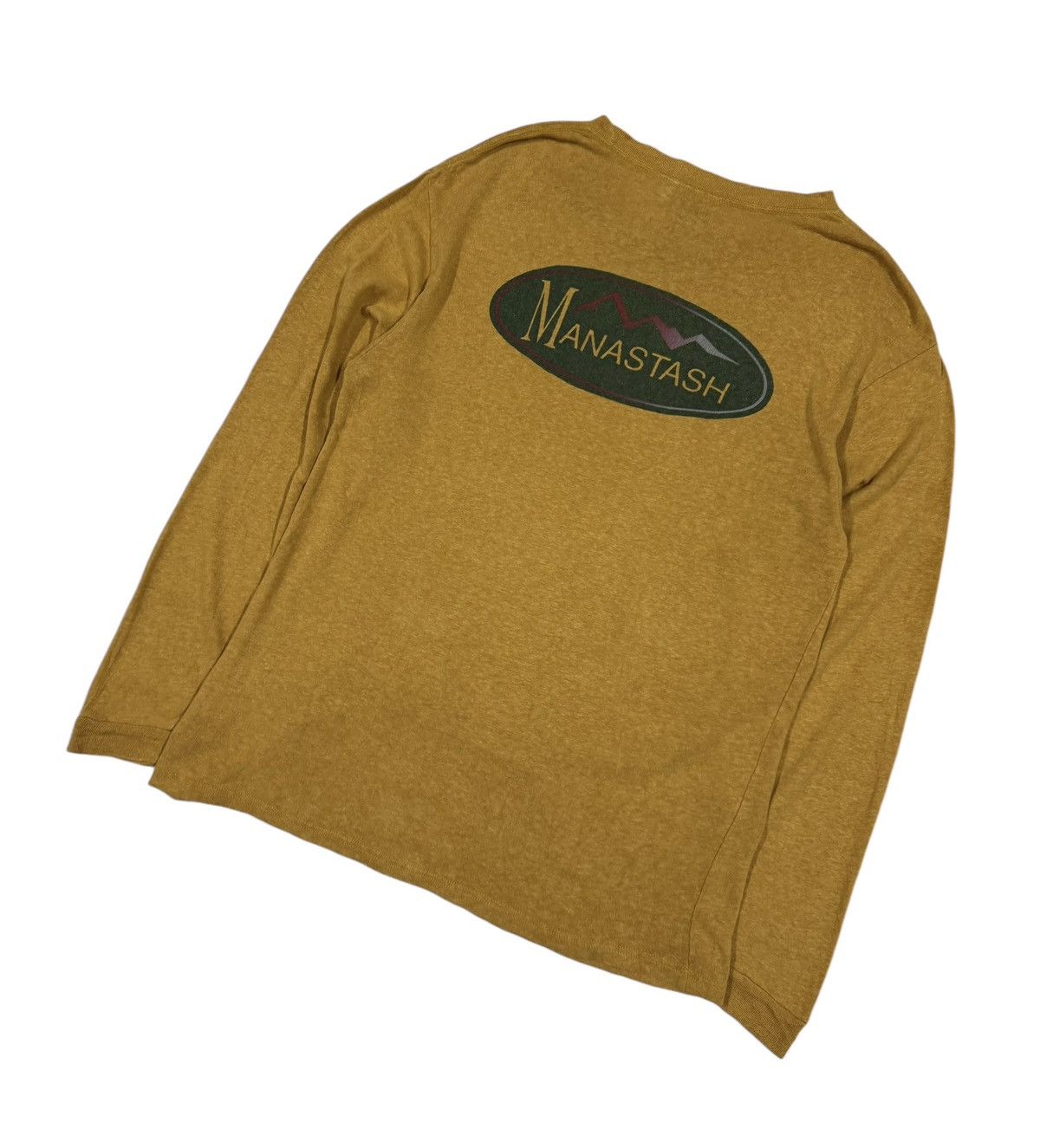 Manastash × Patagonia Vtg🔥Manastash Og Logo Hemp Long Sleeve Shirts Size US L / EU 52-54 / 3 - 10 Thumbnail
